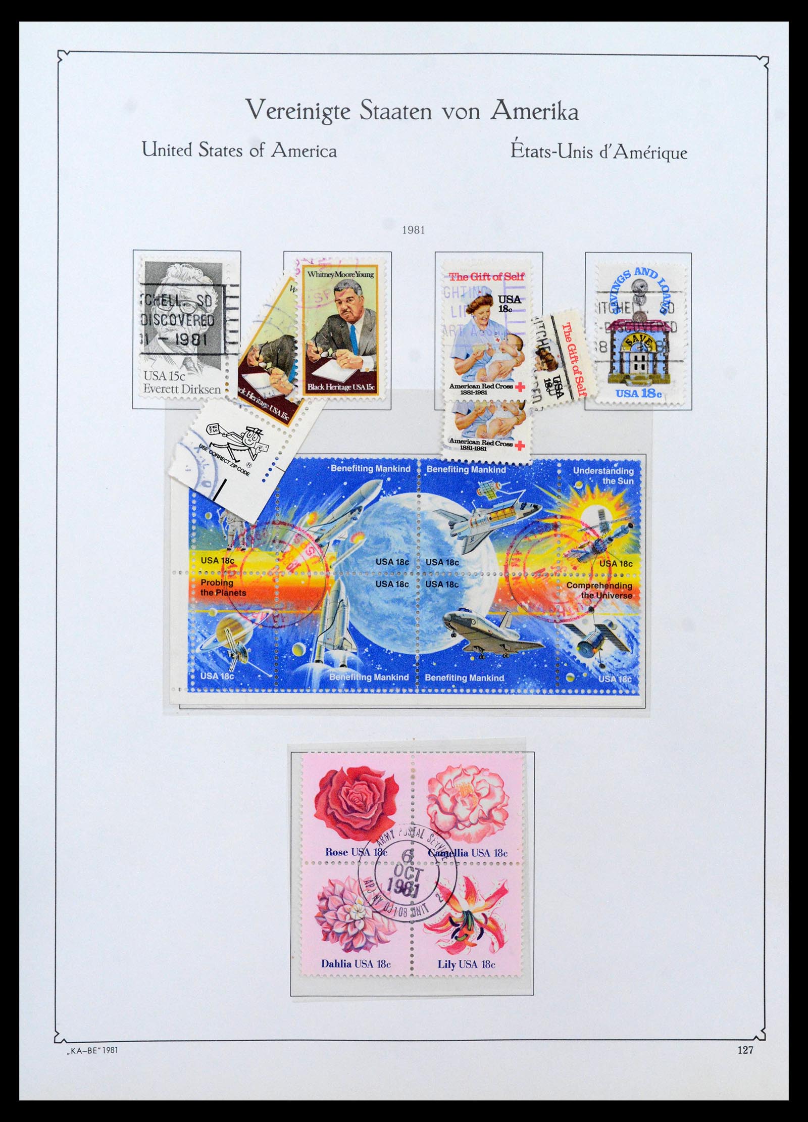 39444 0156 - Postzegelverzameling 39444 USA 1861-2008.