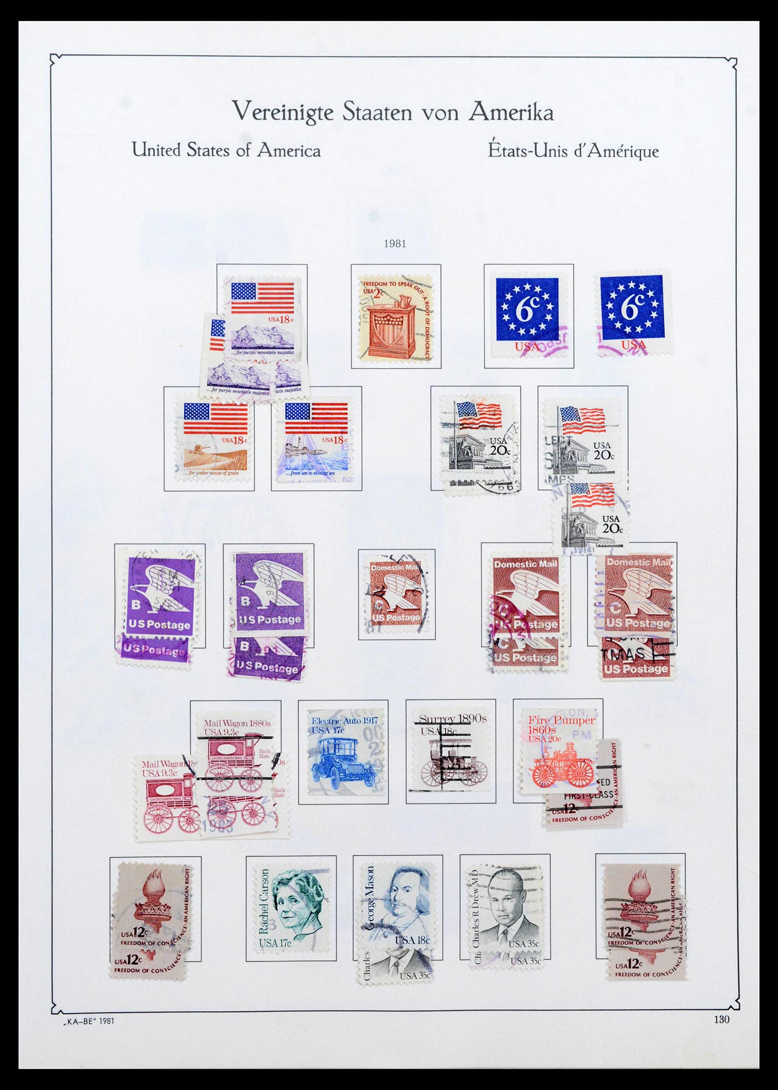 39444 0159 - Postzegelverzameling 39444 USA 1861-2008.