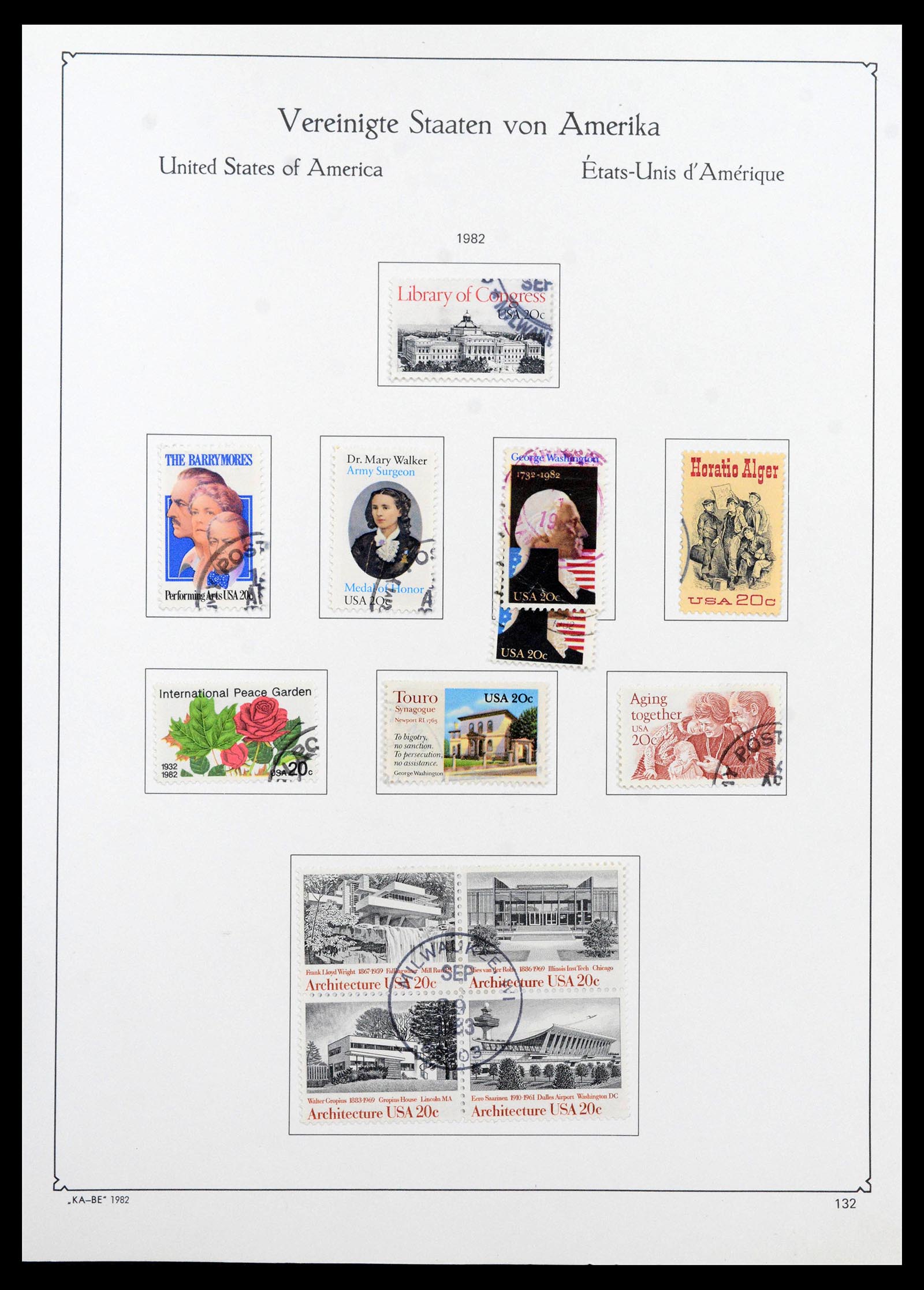 39444 0161 - Postzegelverzameling 39444 USA 1861-2008.