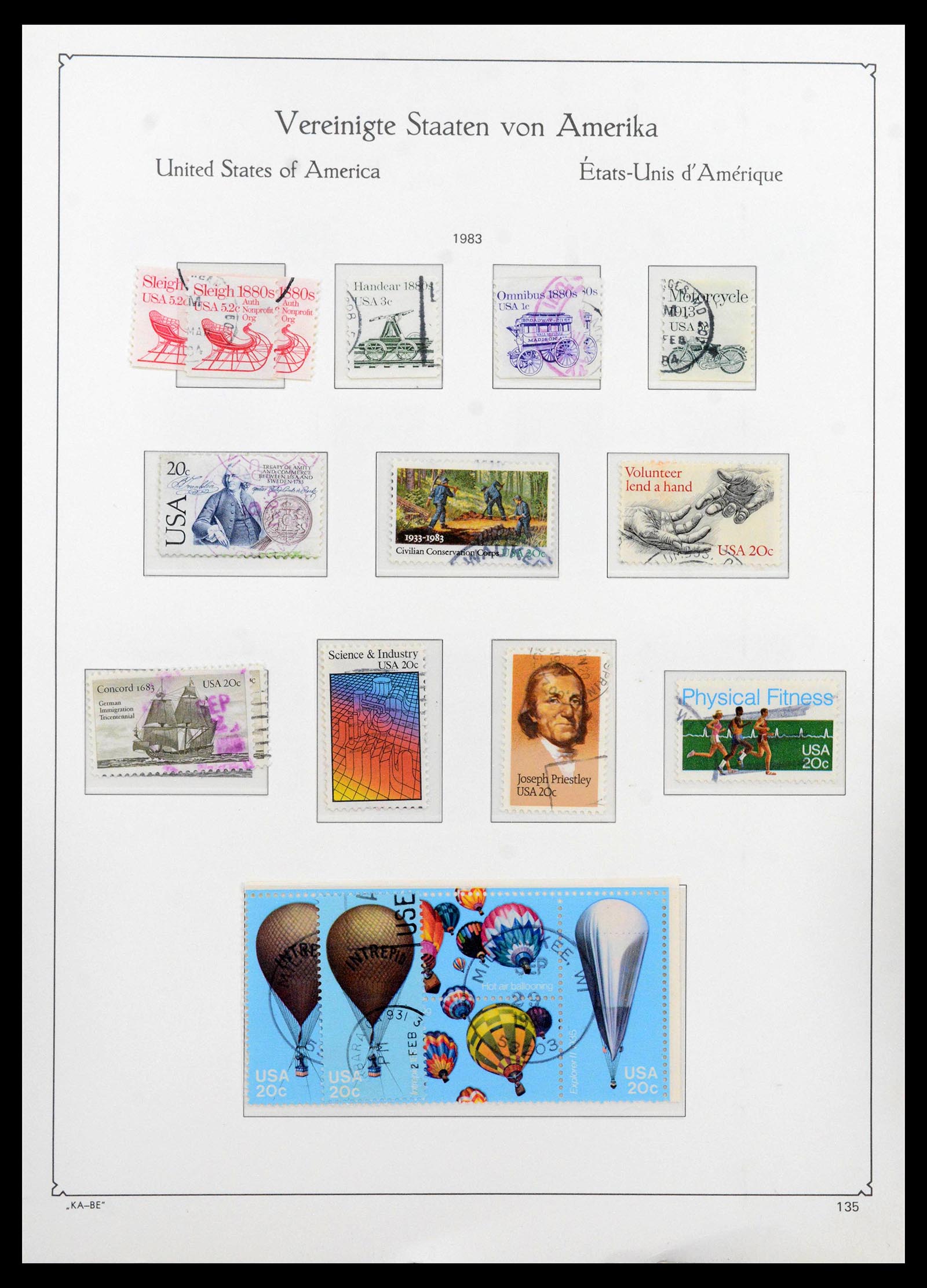 39444 0165 - Postzegelverzameling 39444 USA 1861-2008.