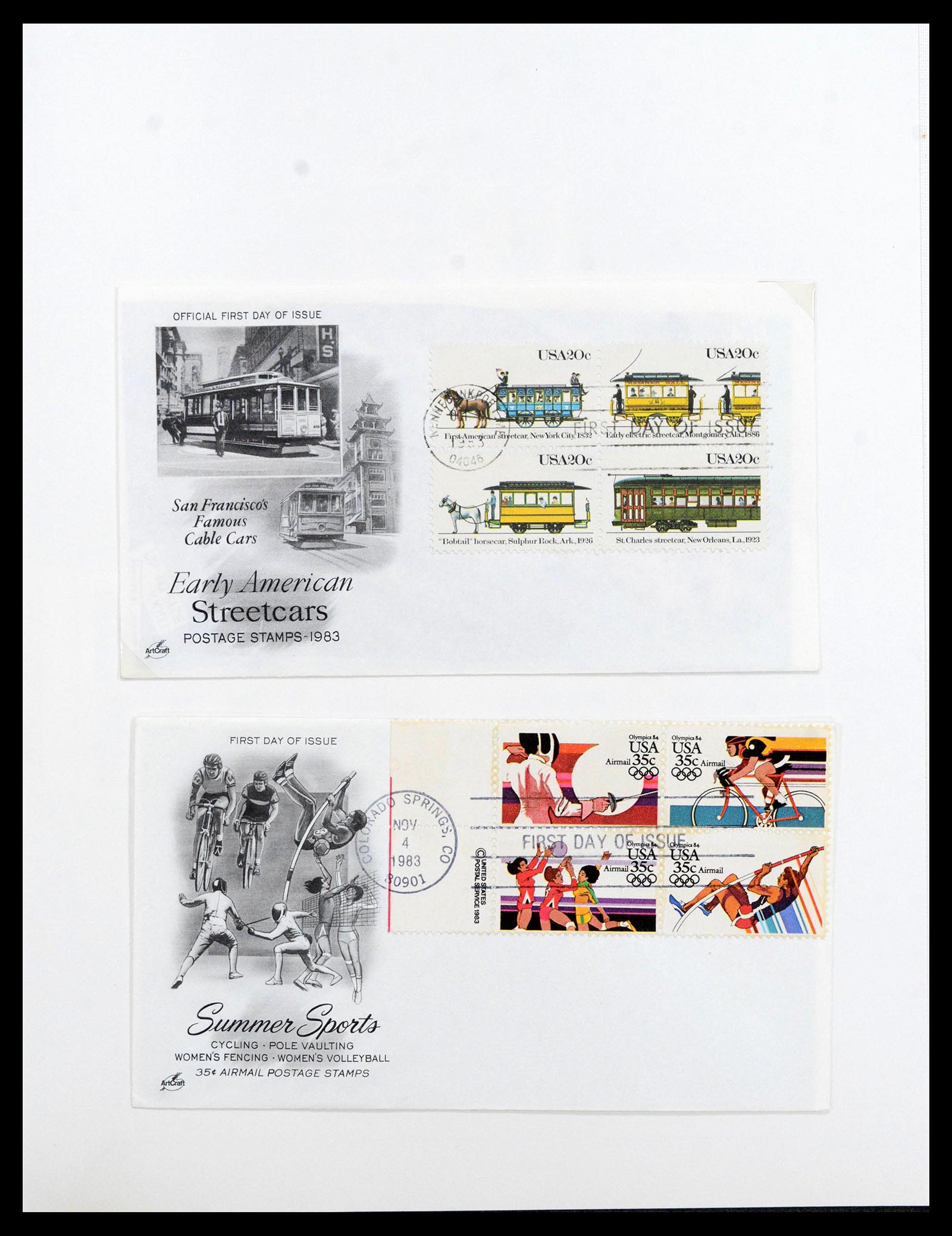 39444 0168 - Postzegelverzameling 39444 USA 1861-2008.