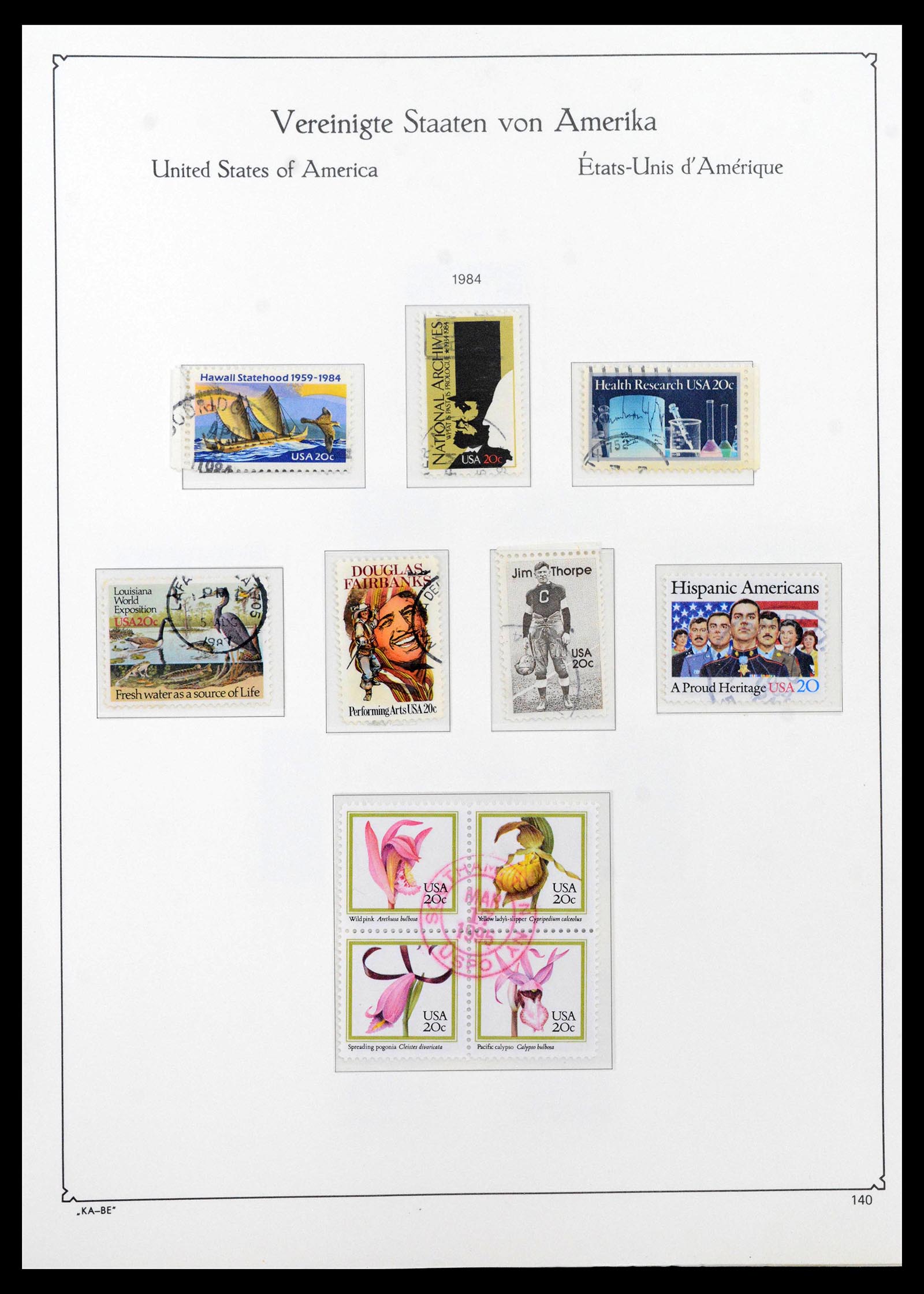 39444 0171 - Postzegelverzameling 39444 USA 1861-2008.