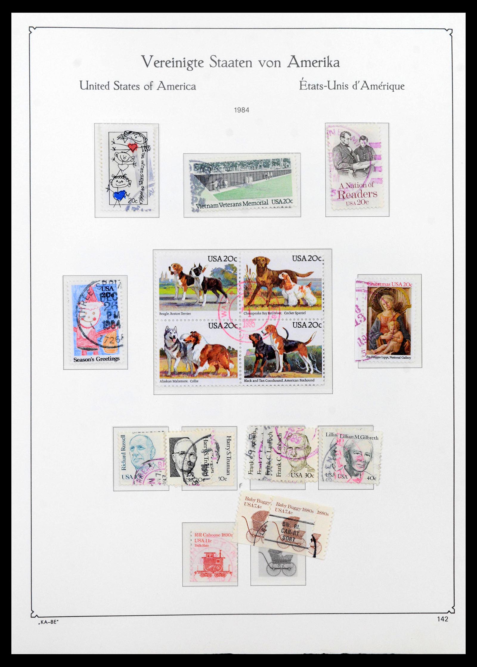 39444 0173 - Postzegelverzameling 39444 USA 1861-2008.
