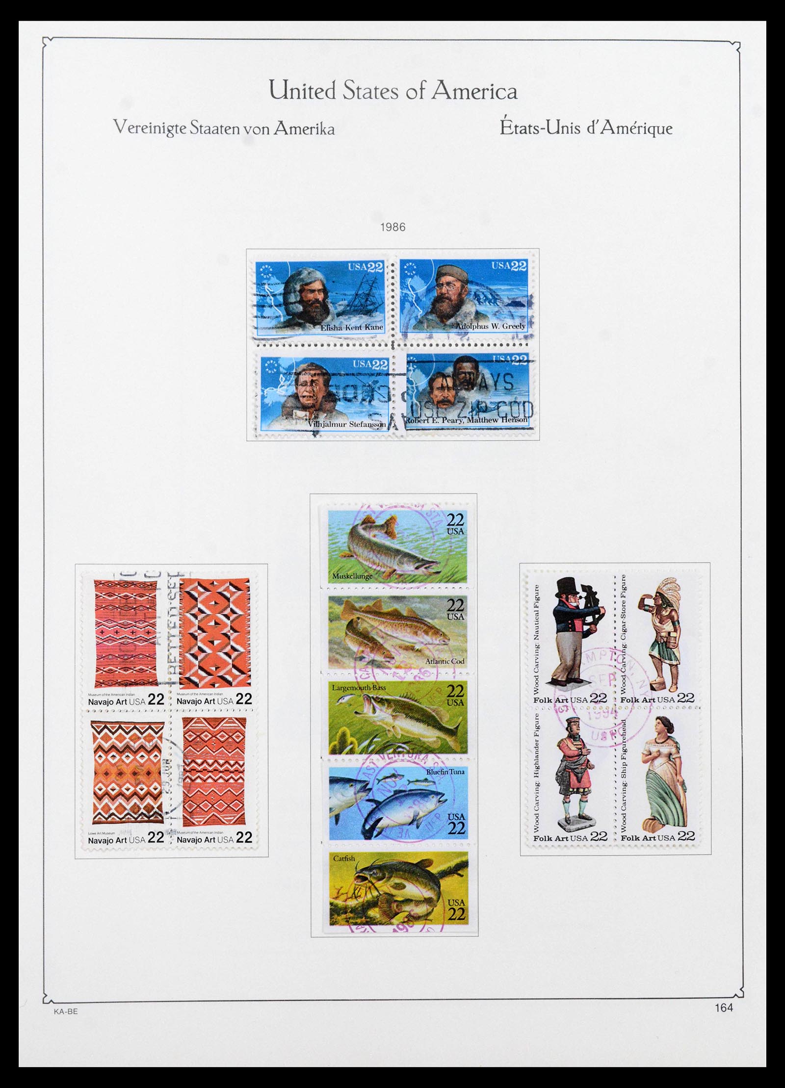 39444 0179 - Postzegelverzameling 39444 USA 1861-2008.