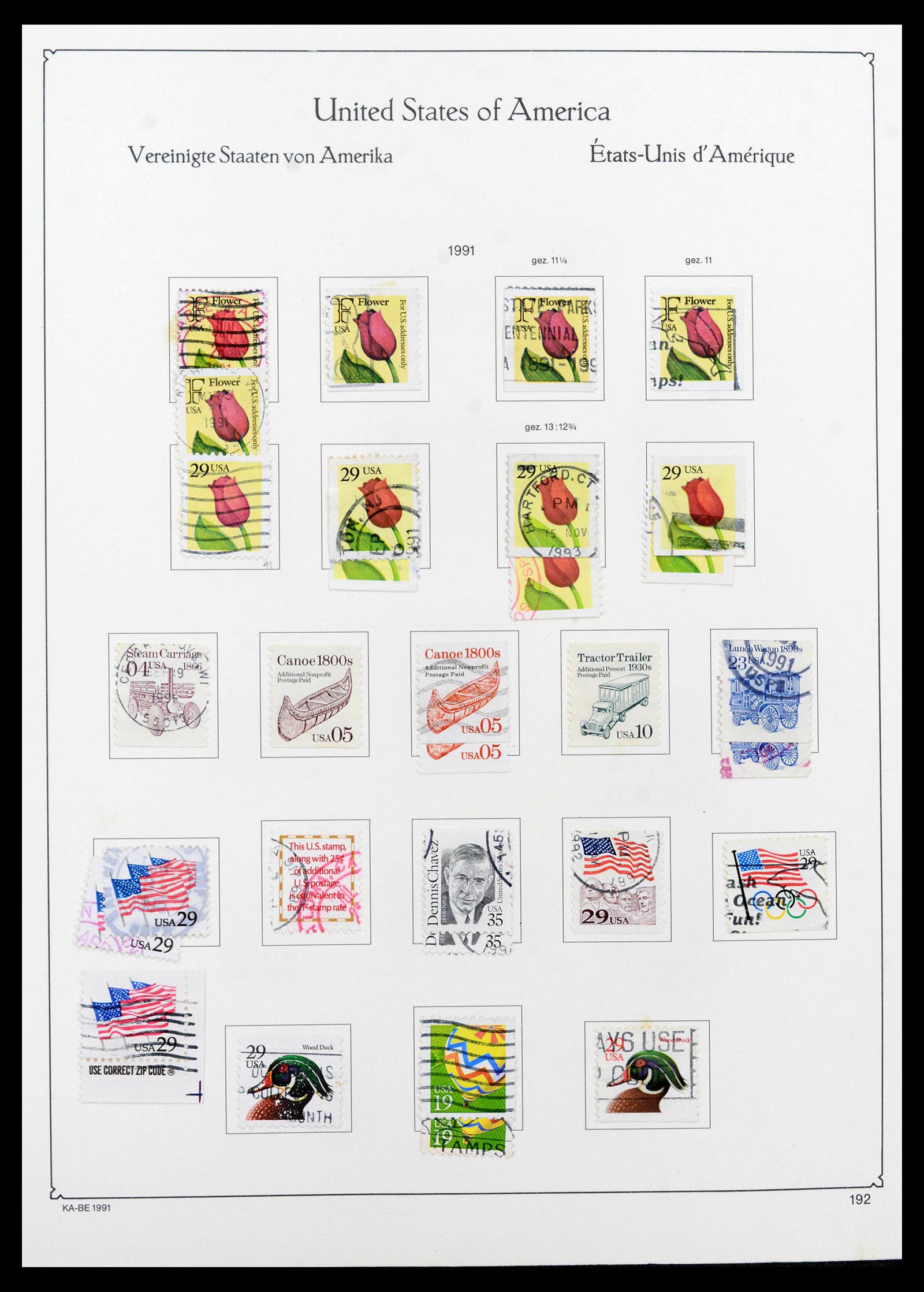 39444 0205 - Postzegelverzameling 39444 USA 1861-2008.