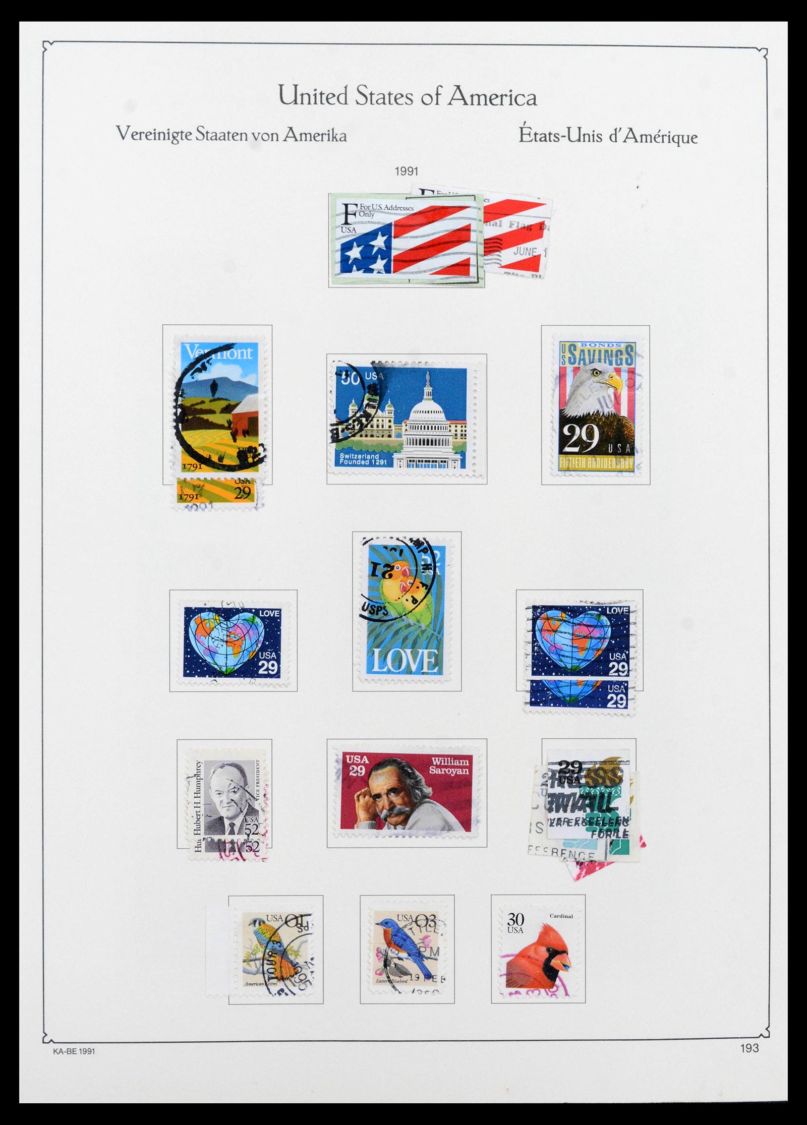 39444 0206 - Postzegelverzameling 39444 USA 1861-2008.