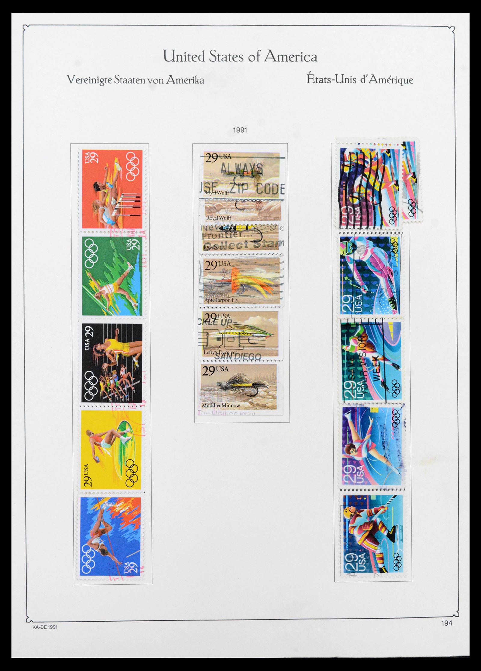 39444 0207 - Postzegelverzameling 39444 USA 1861-2008.