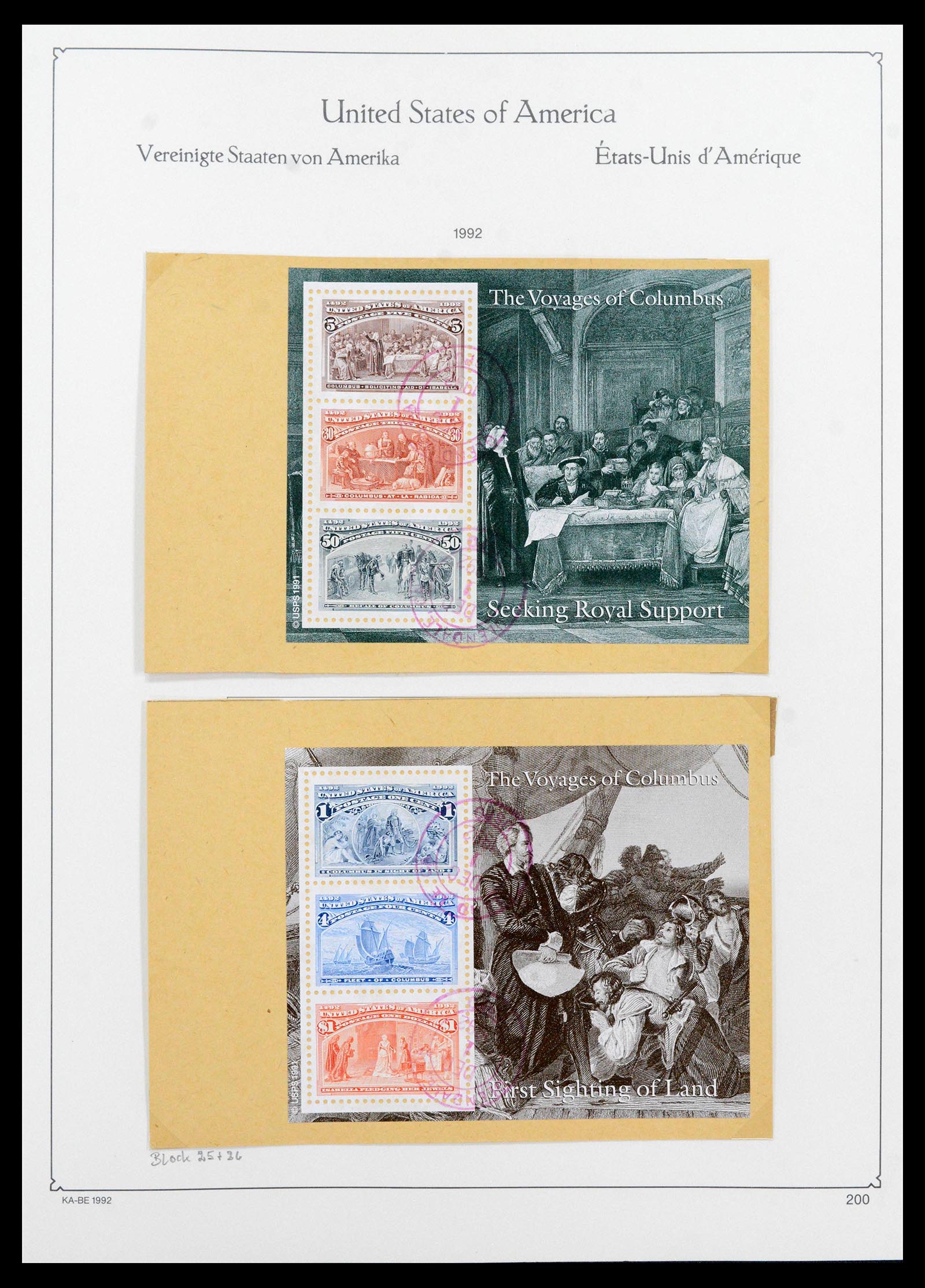 39444 0214 - Postzegelverzameling 39444 USA 1861-2008.