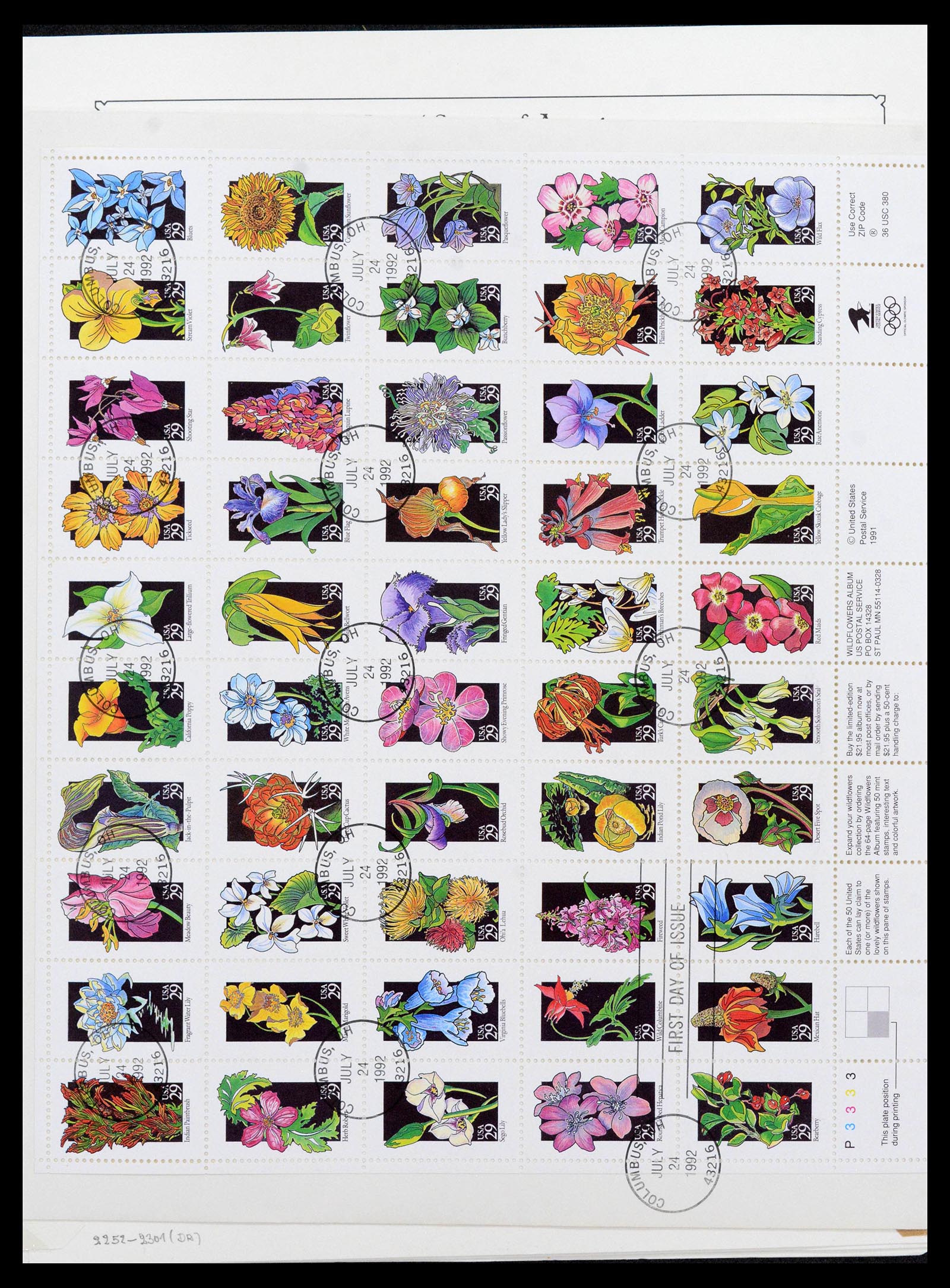 39444 0222 - Postzegelverzameling 39444 USA 1861-2008.