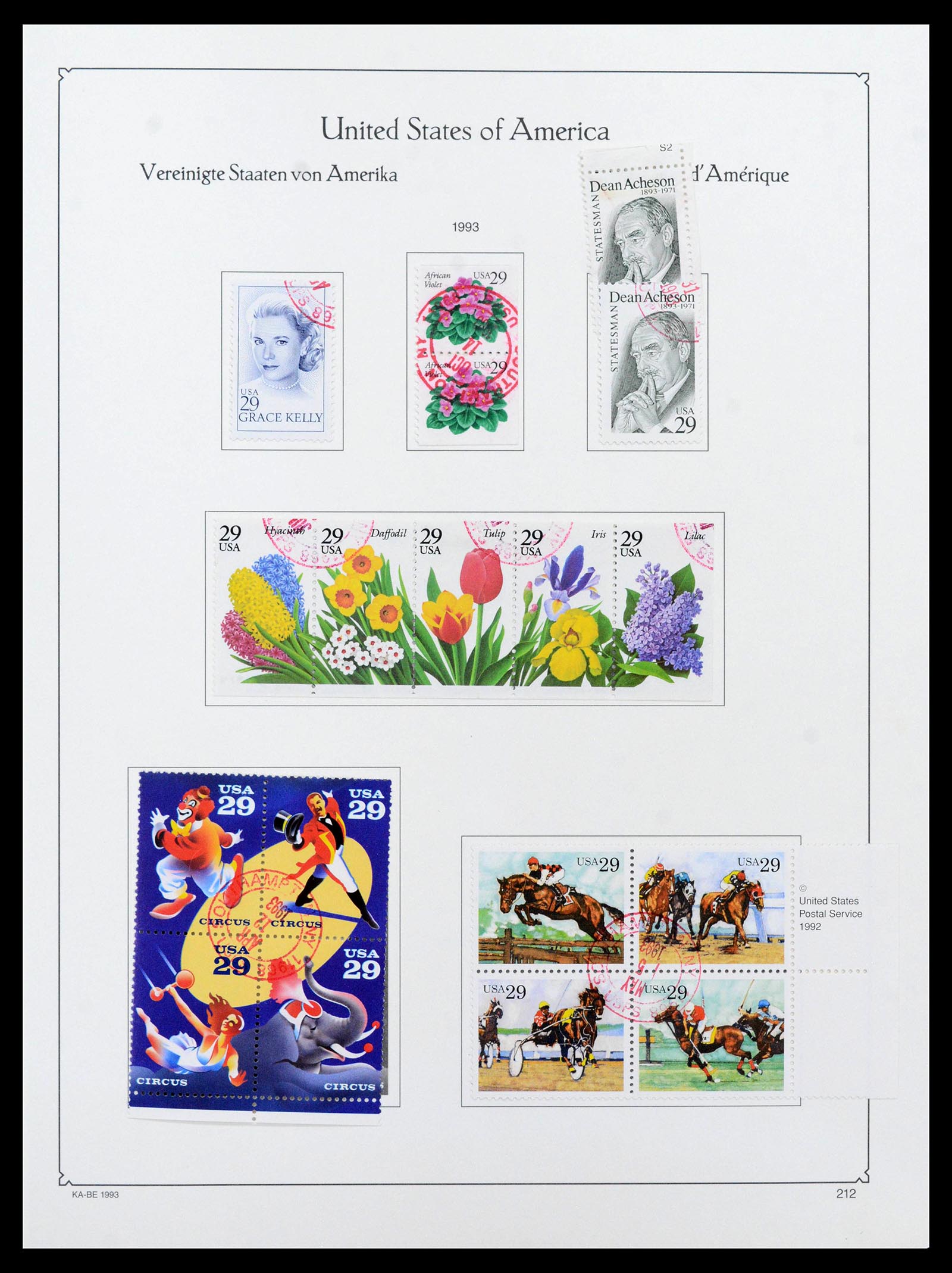 39444 0226 - Postzegelverzameling 39444 USA 1861-2008.