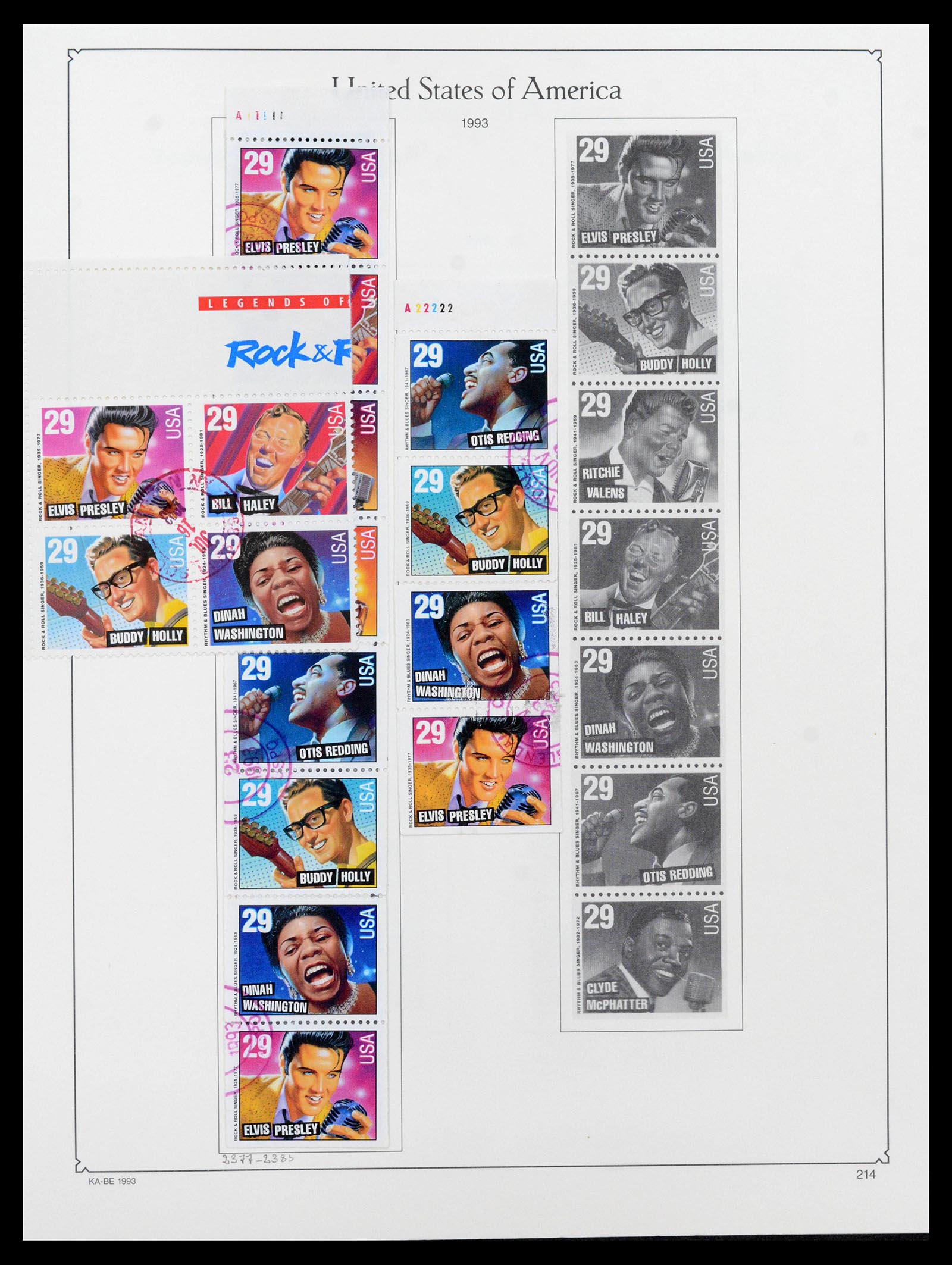 39444 0228 - Postzegelverzameling 39444 USA 1861-2008.