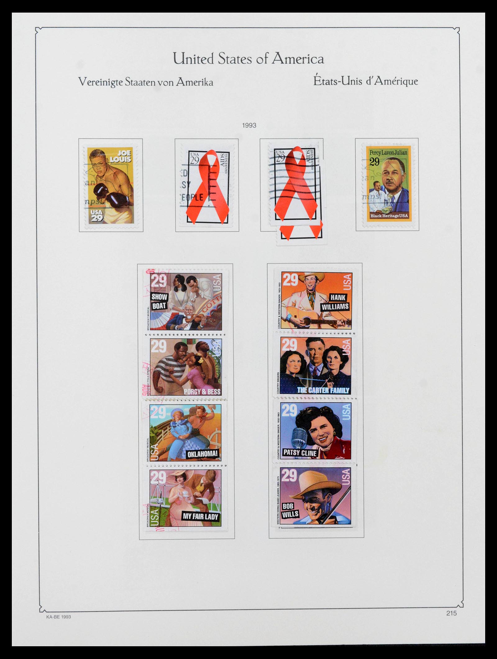 39444 0229 - Postzegelverzameling 39444 USA 1861-2008.