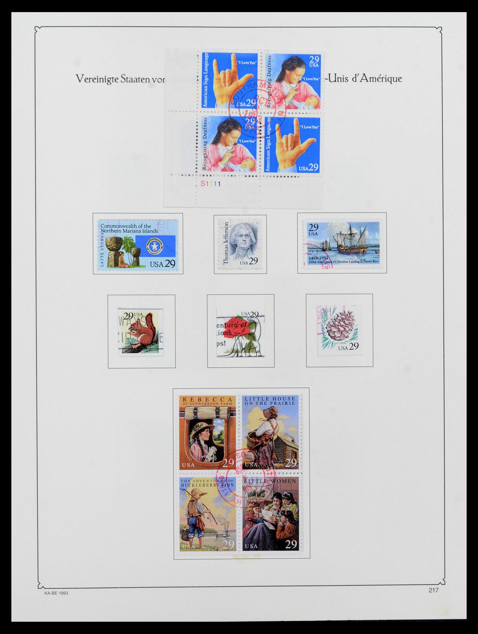 39444 0231 - Postzegelverzameling 39444 USA 1861-2008.