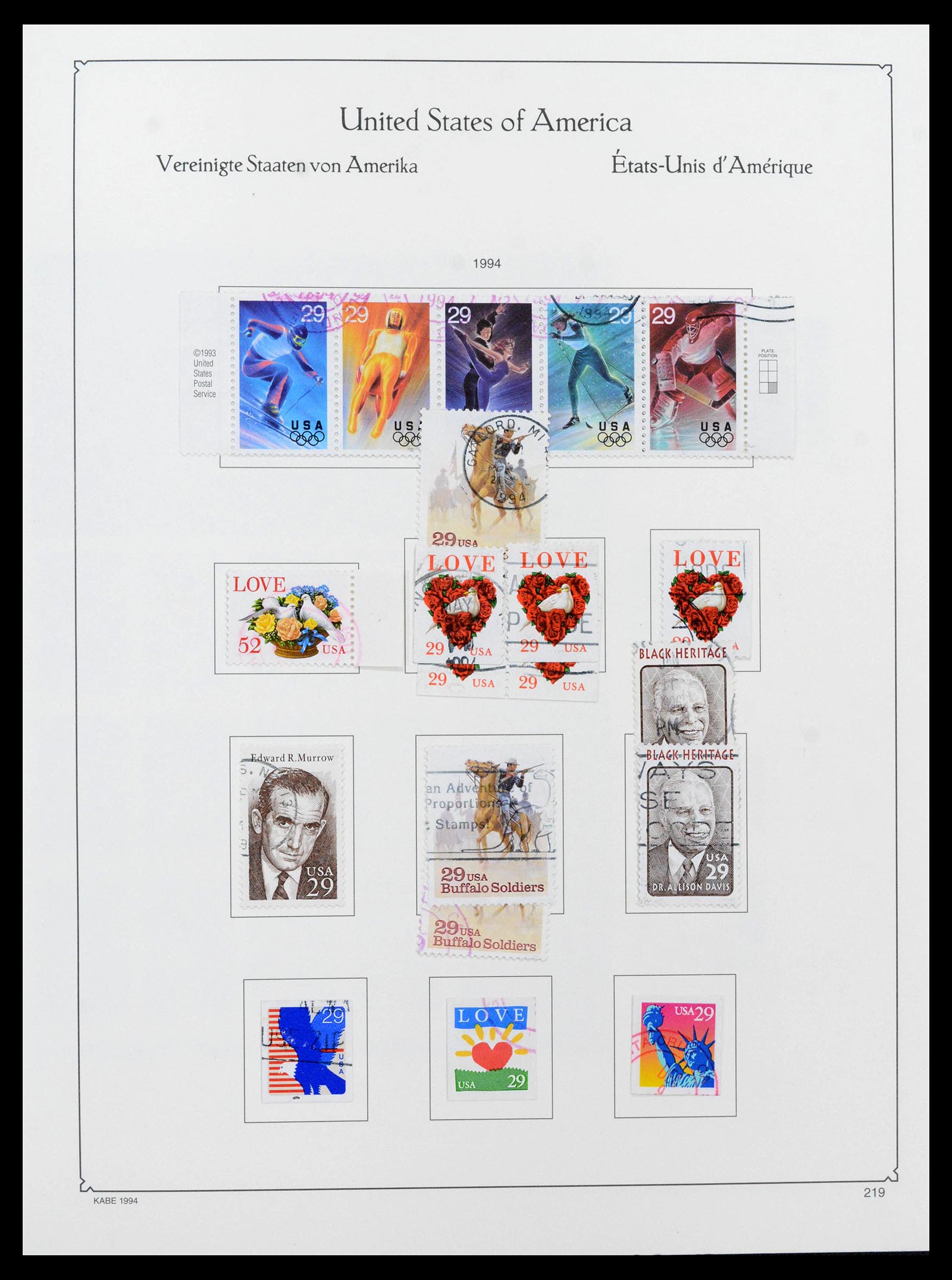 39444 0234 - Postzegelverzameling 39444 USA 1861-2008.