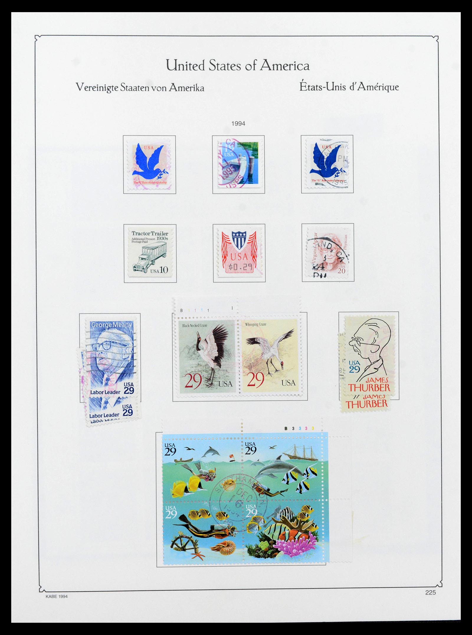 39444 0242 - Postzegelverzameling 39444 USA 1861-2008.