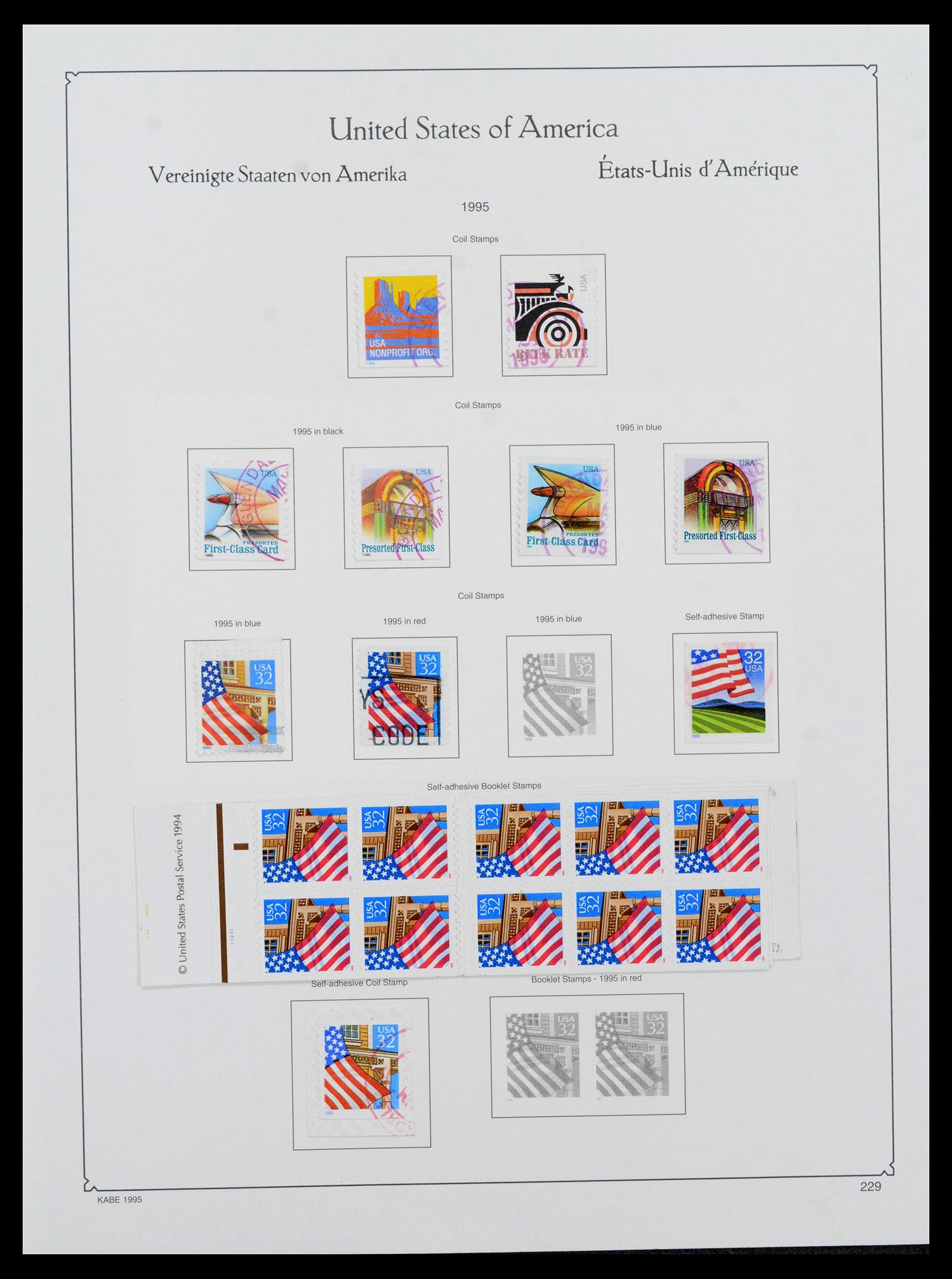 39444 0246 - Postzegelverzameling 39444 USA 1861-2008.