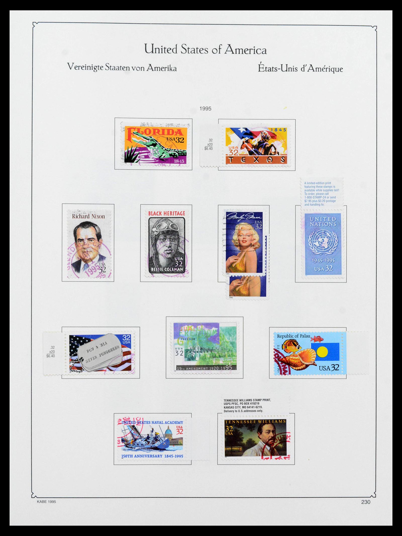 39444 0248 - Postzegelverzameling 39444 USA 1861-2008.