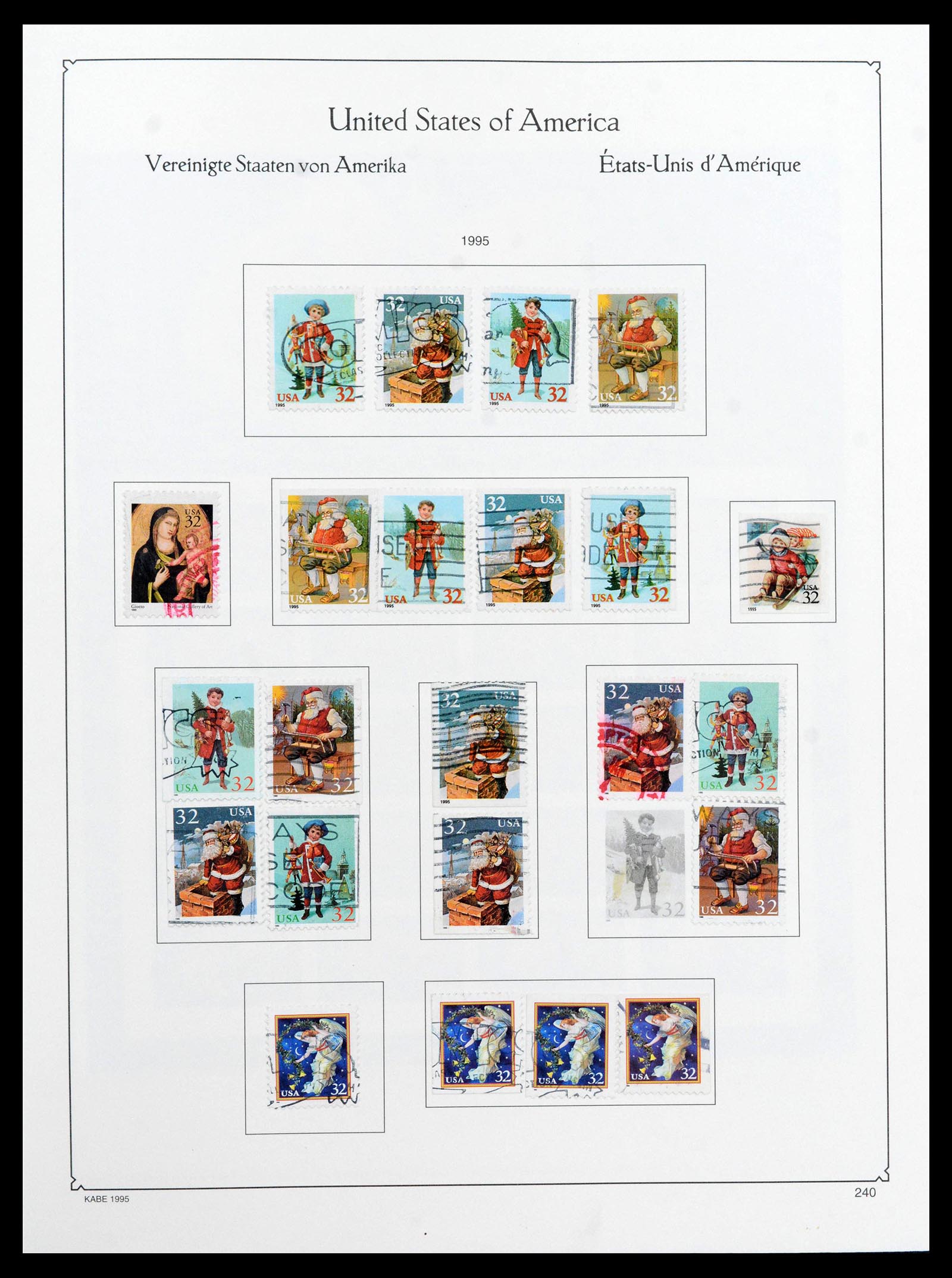 39444 0260 - Postzegelverzameling 39444 USA 1861-2008.