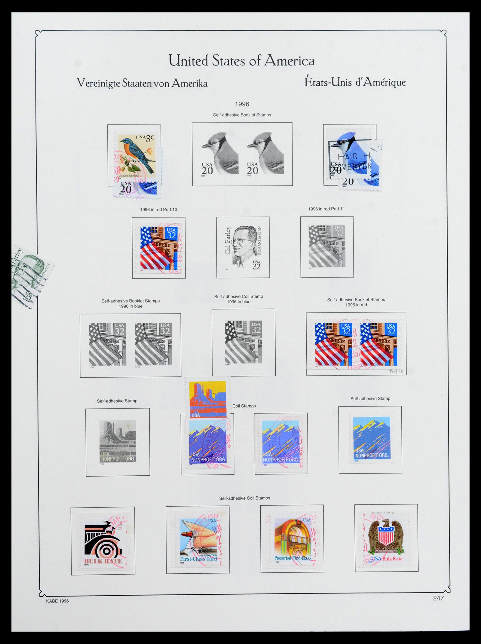 39444 0268 - Postzegelverzameling 39444 USA 1861-2008.