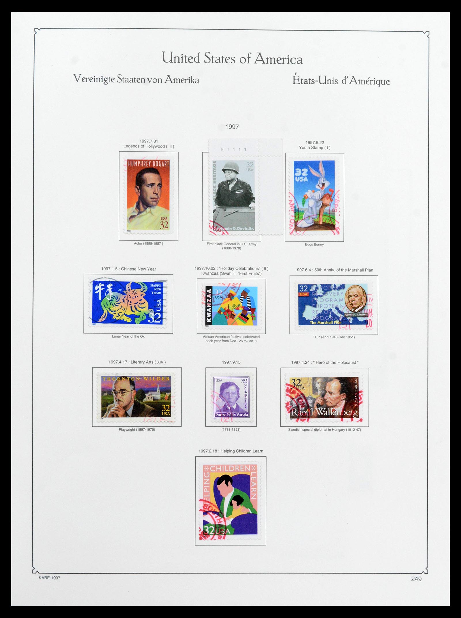 39444 0271 - Postzegelverzameling 39444 USA 1861-2008.