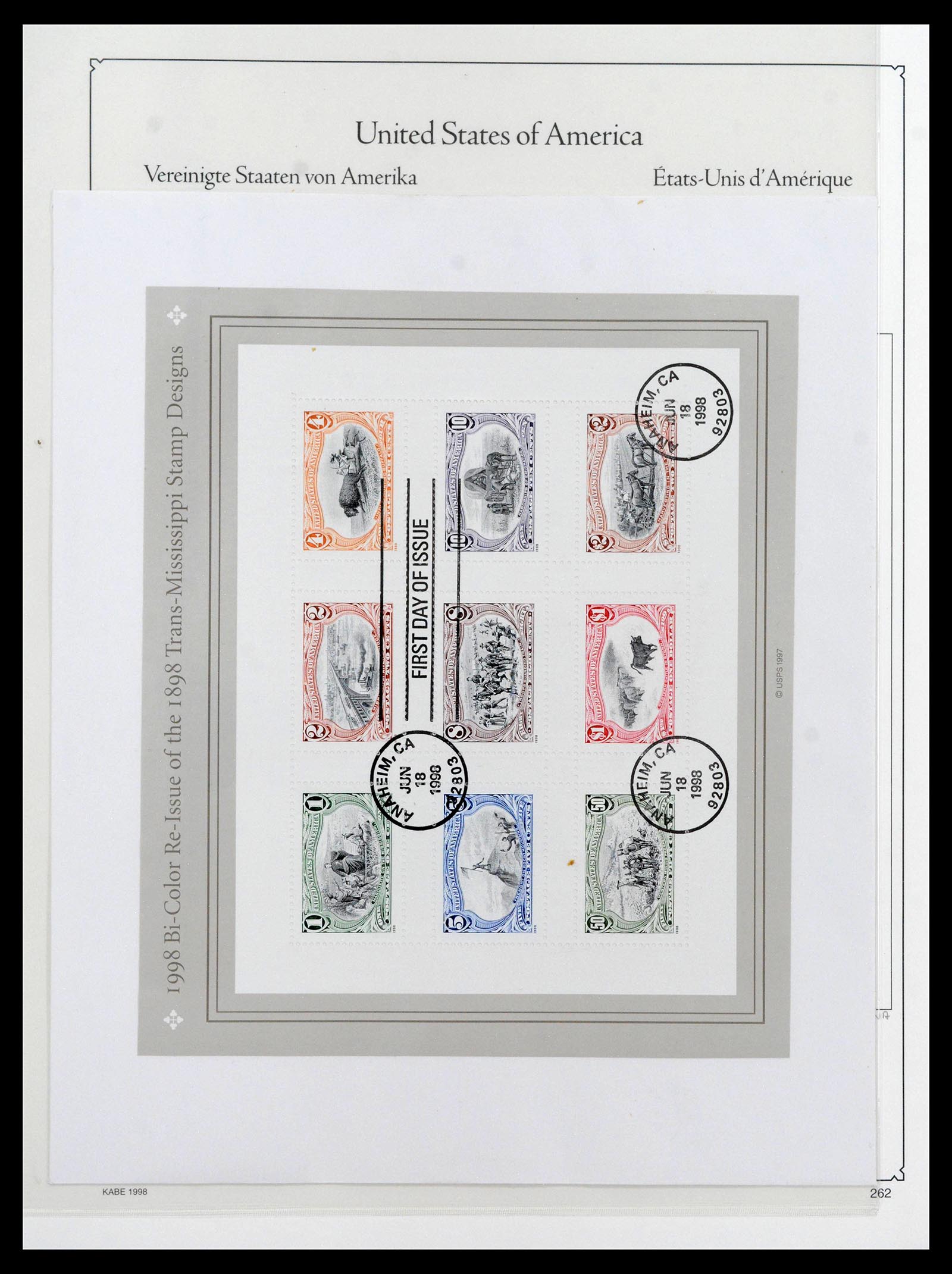 39444 0290 - Postzegelverzameling 39444 USA 1861-2008.