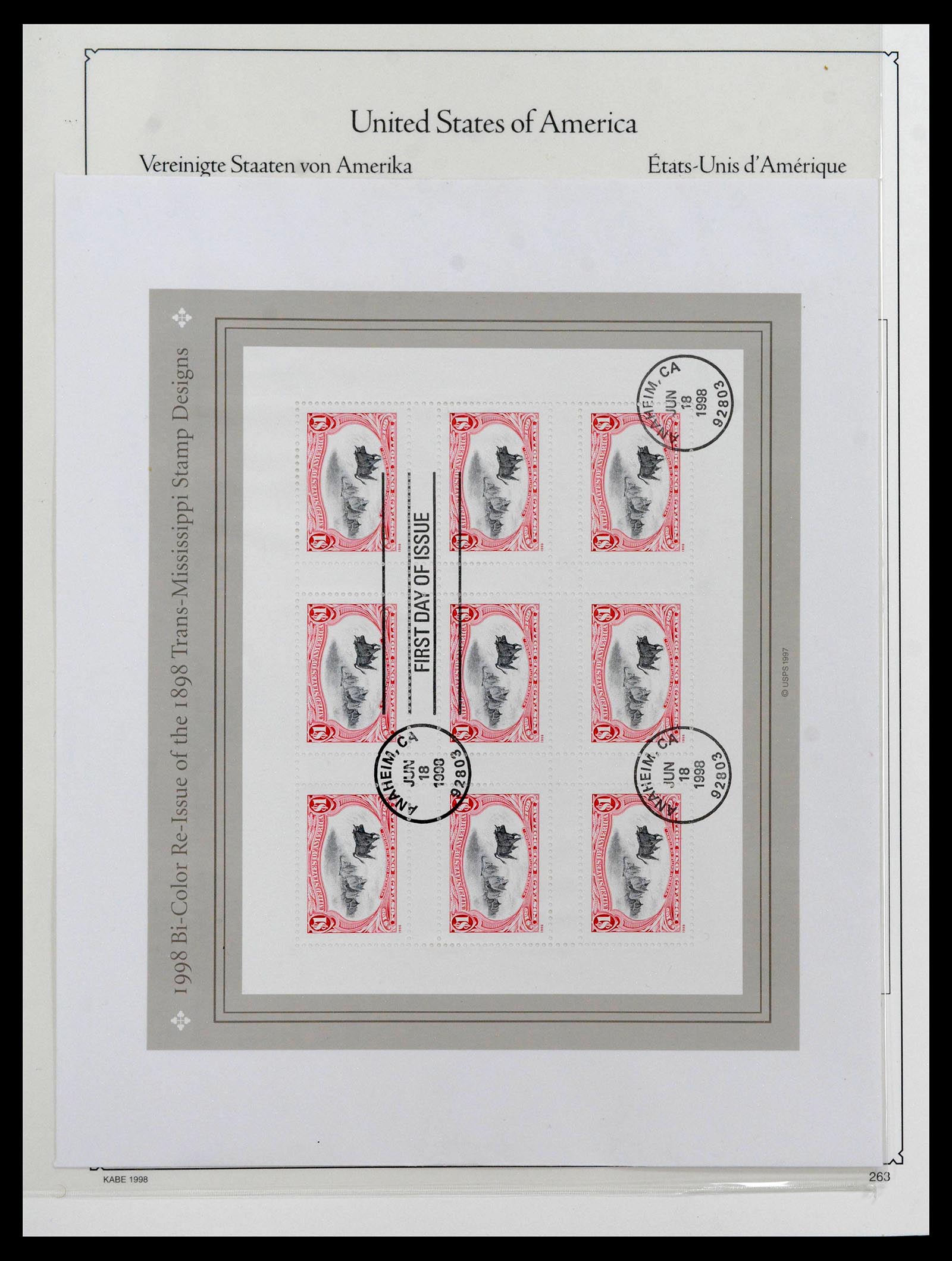 39444 0291 - Postzegelverzameling 39444 USA 1861-2008.