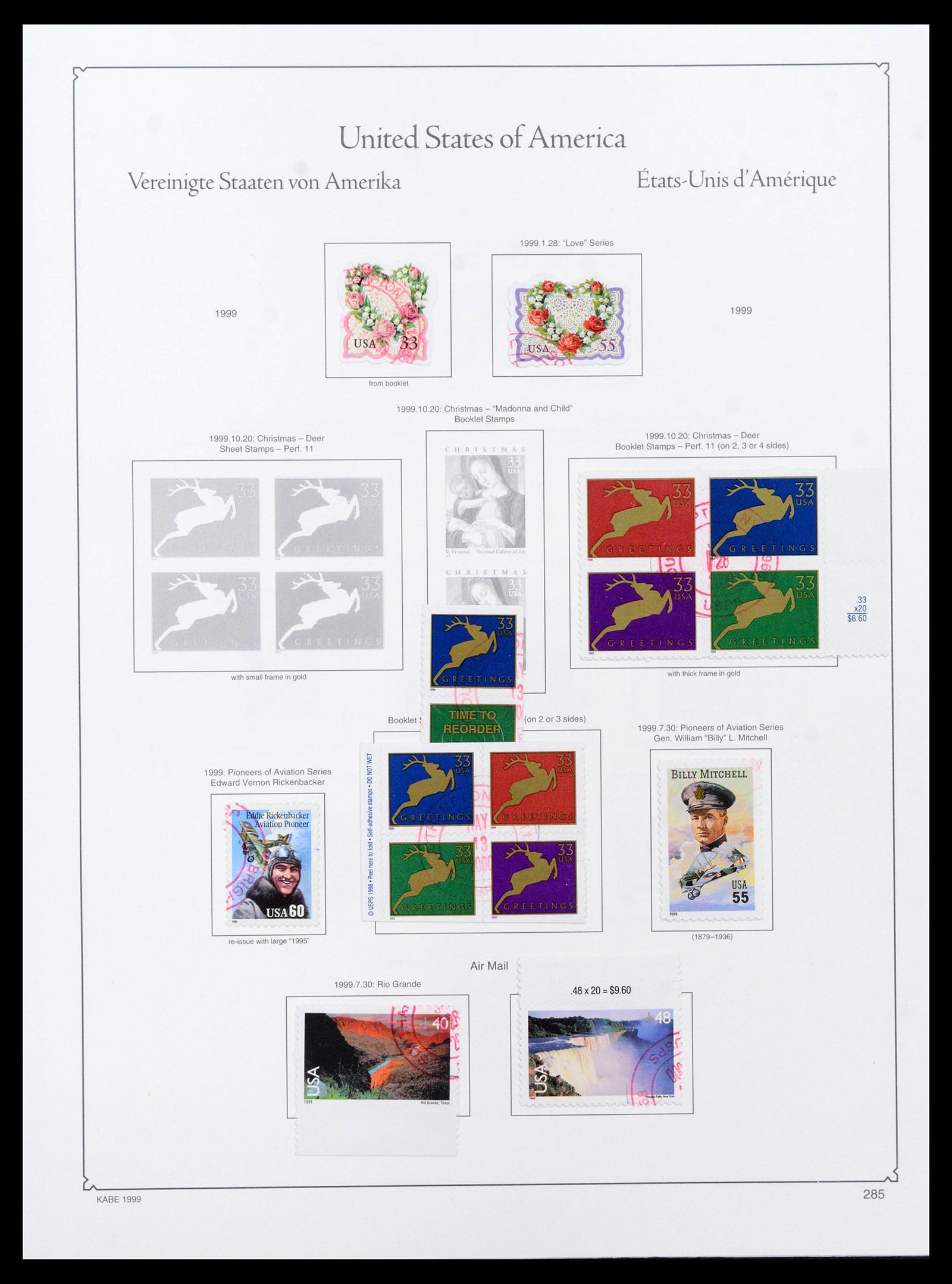 39444 0313 - Postzegelverzameling 39444 USA 1861-2008.