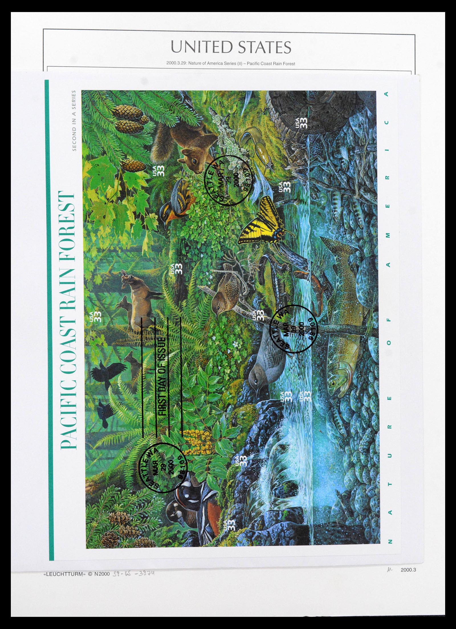 39444 0319 - Postzegelverzameling 39444 USA 1861-2008.