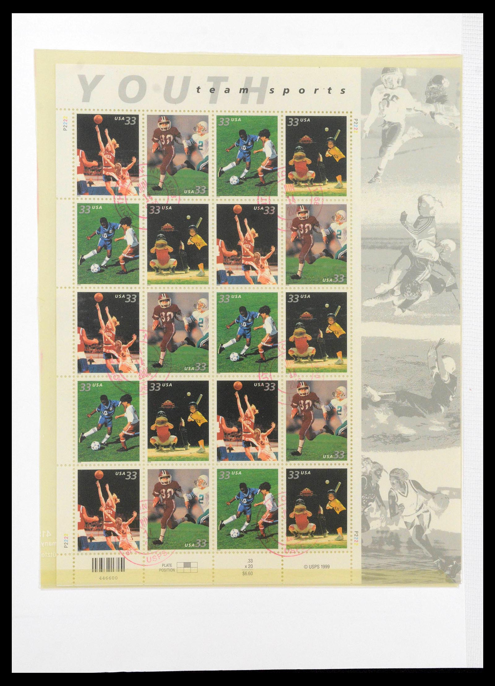39444 0320 - Postzegelverzameling 39444 USA 1861-2008.