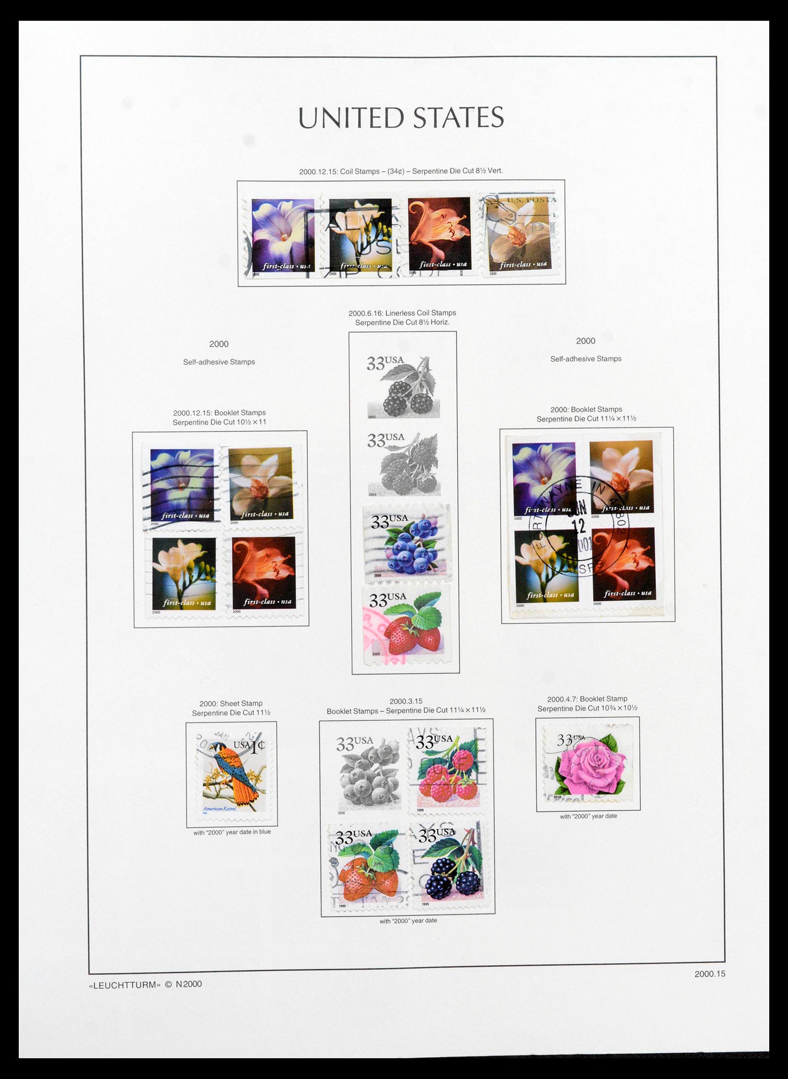 39444 0332 - Postzegelverzameling 39444 USA 1861-2008.