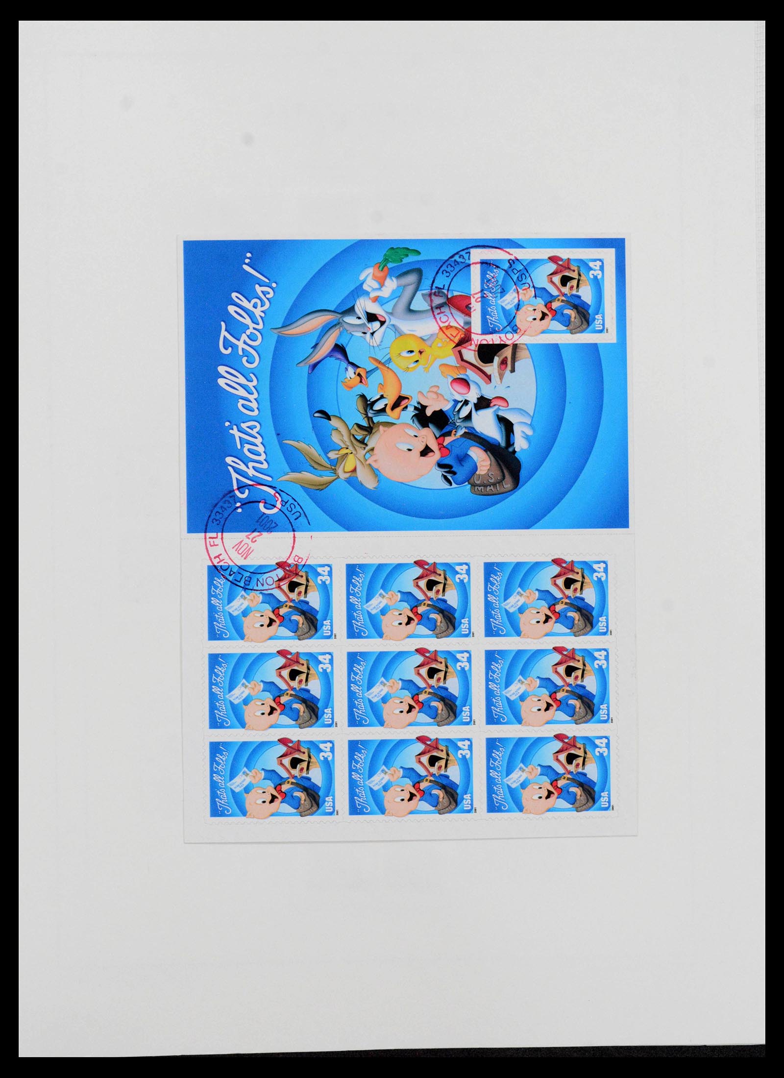 39444 0333 - Postzegelverzameling 39444 USA 1861-2008.