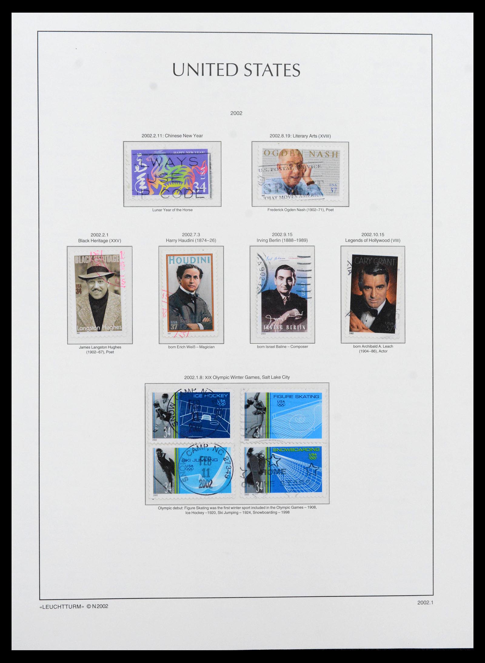 39444 0343 - Postzegelverzameling 39444 USA 1861-2008.