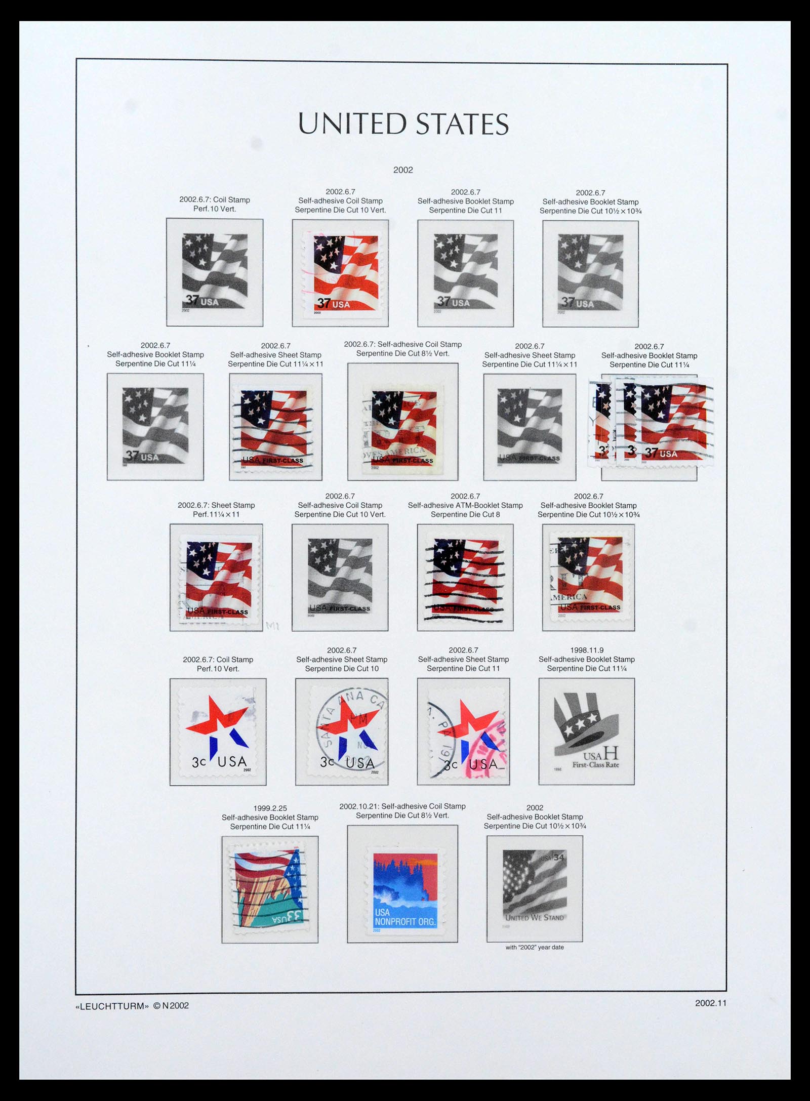 39444 0354 - Postzegelverzameling 39444 USA 1861-2008.