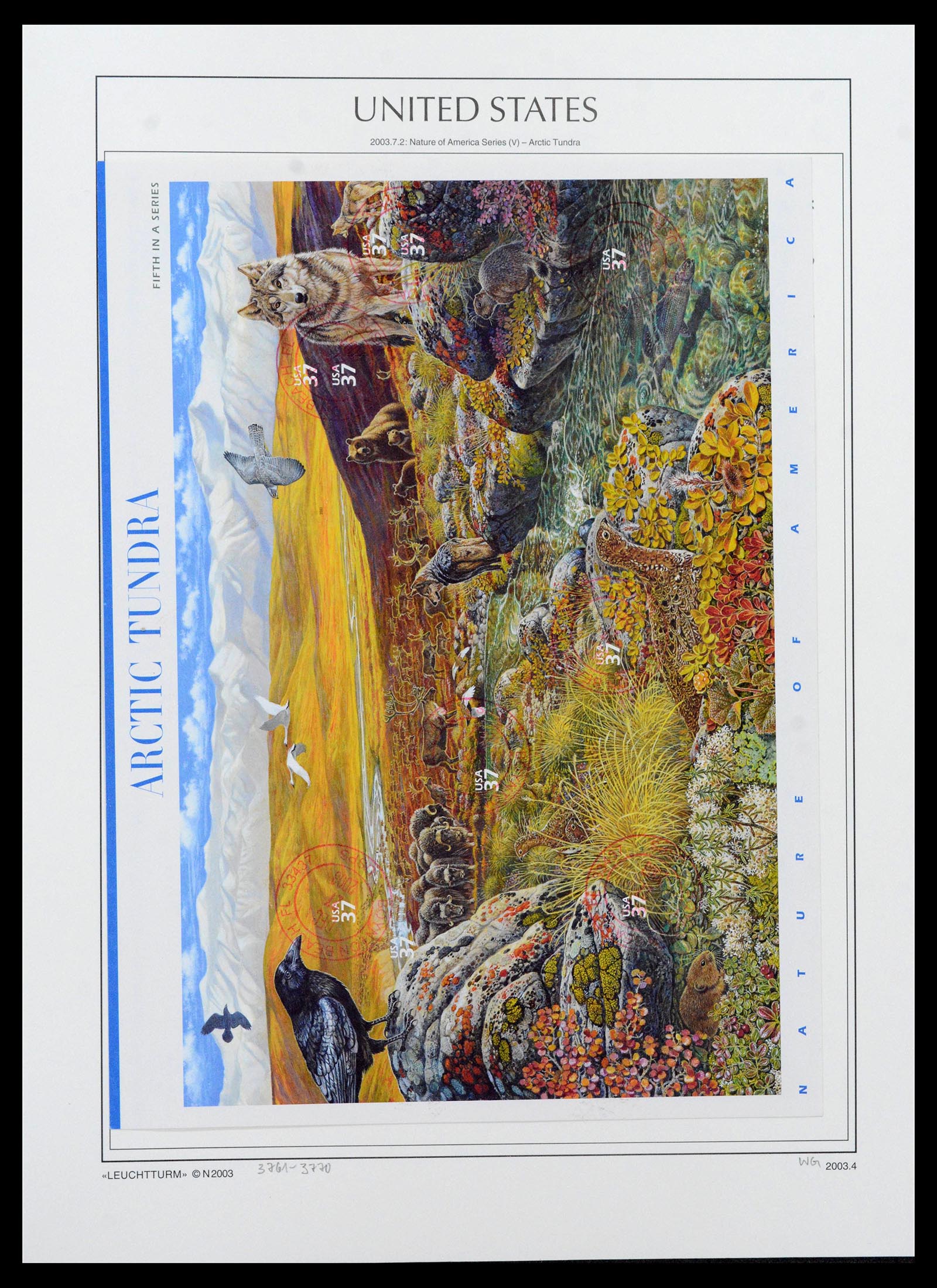 39444 0361 - Postzegelverzameling 39444 USA 1861-2008.