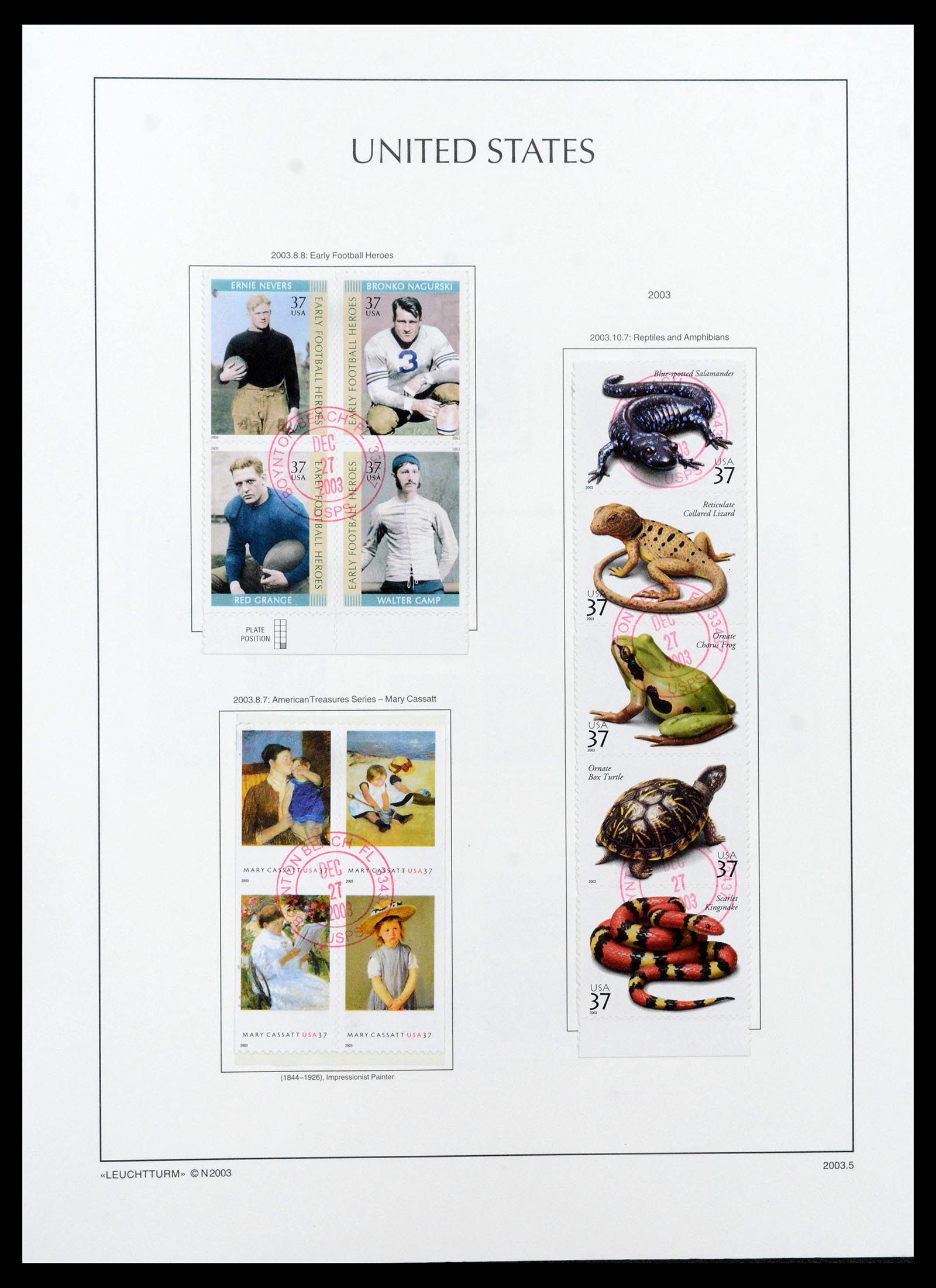 39444 0362 - Postzegelverzameling 39444 USA 1861-2008.