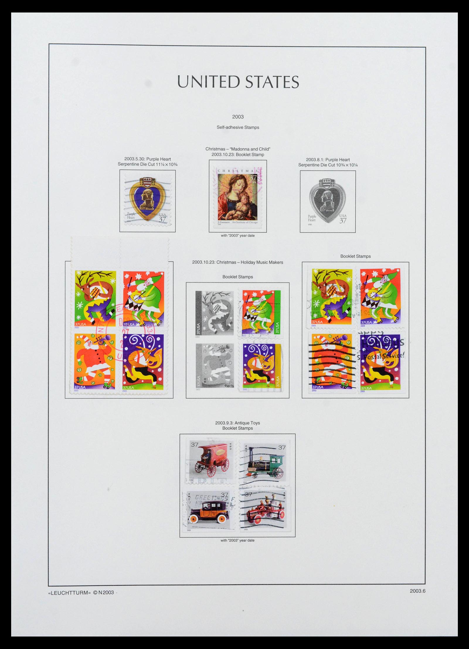 39444 0363 - Postzegelverzameling 39444 USA 1861-2008.