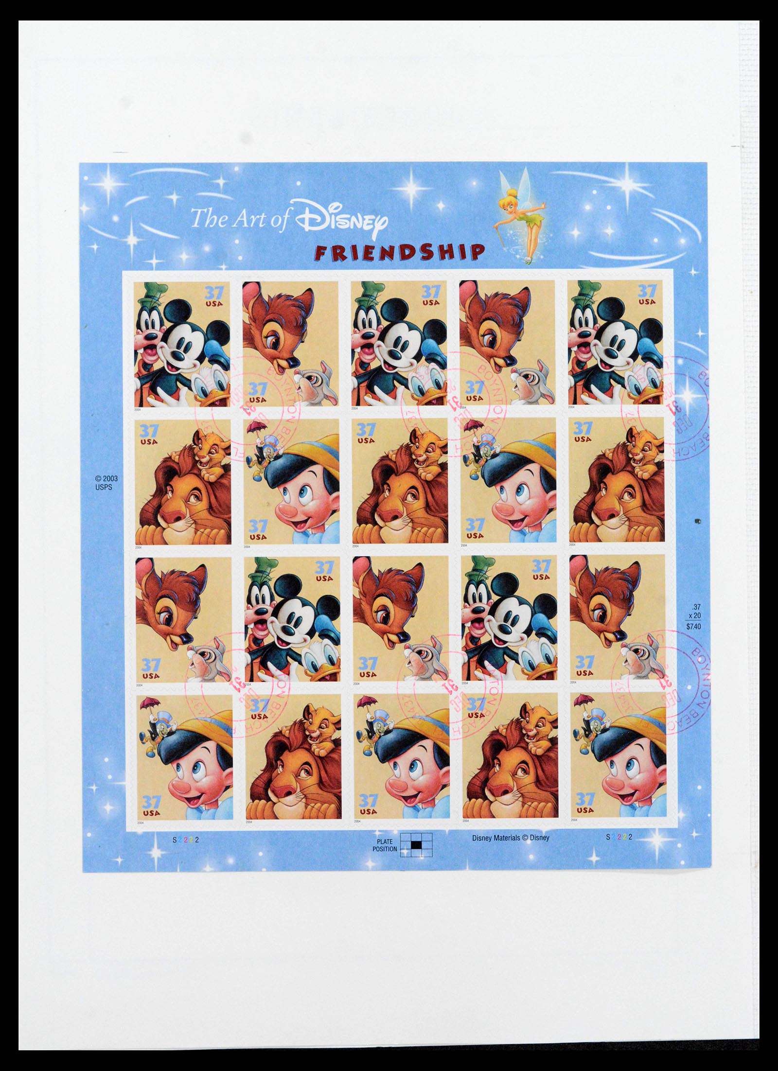 39444 0368 - Postzegelverzameling 39444 USA 1861-2008.