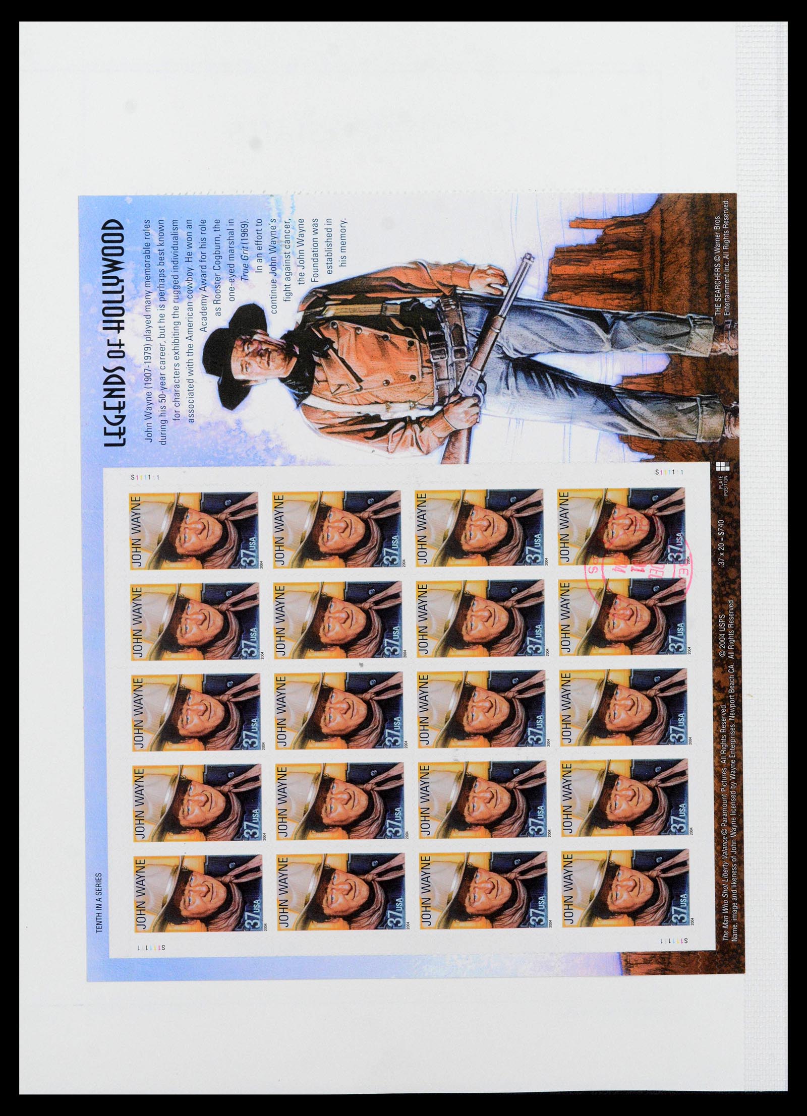 39444 0370 - Postzegelverzameling 39444 USA 1861-2008.
