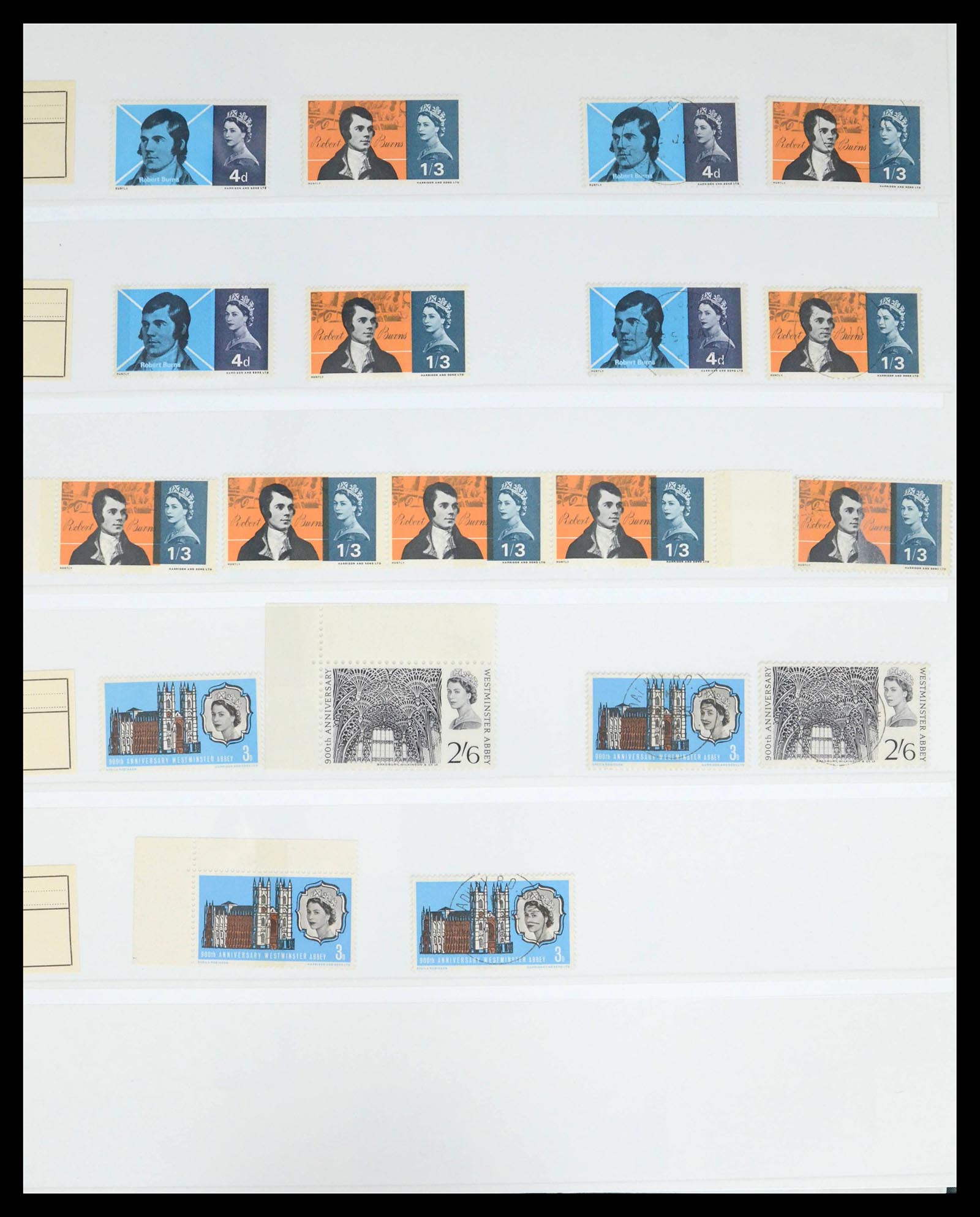 39462 0027 - Postzegelverzameling 39462 Engeland 1952-1981.