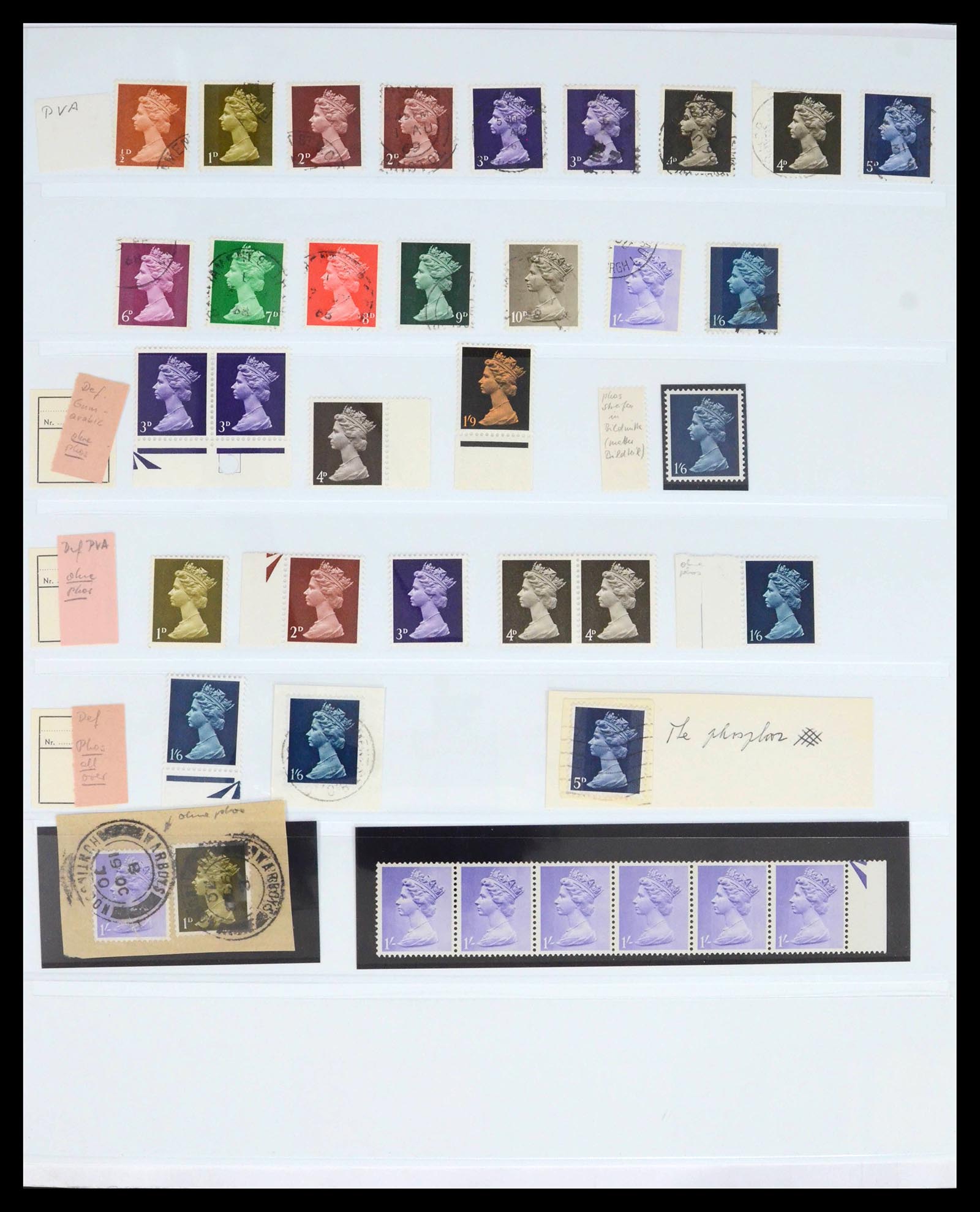 39462 0035 - Postzegelverzameling 39462 Engeland 1952-1981.