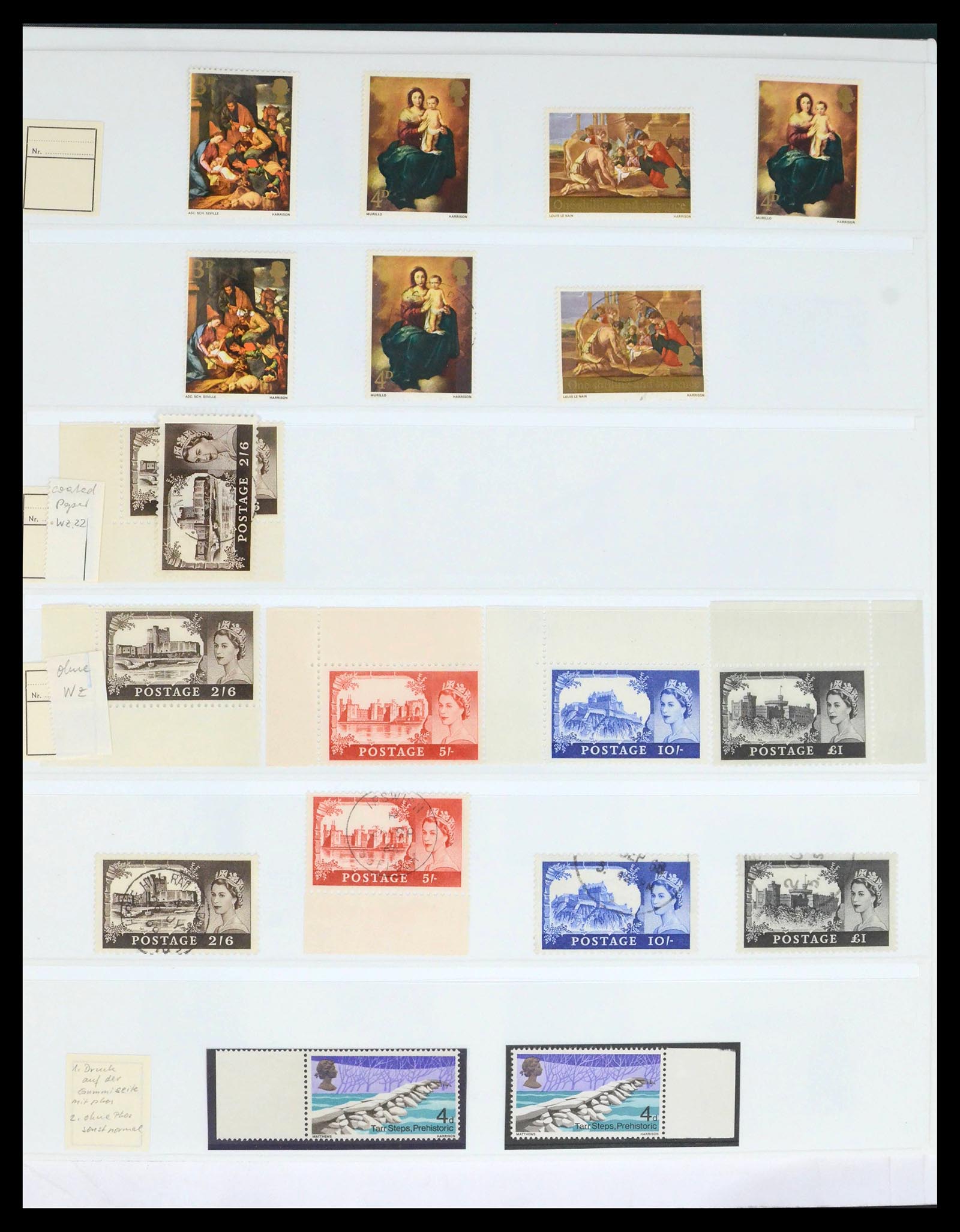 39462 0037 - Postzegelverzameling 39462 Engeland 1952-1981.