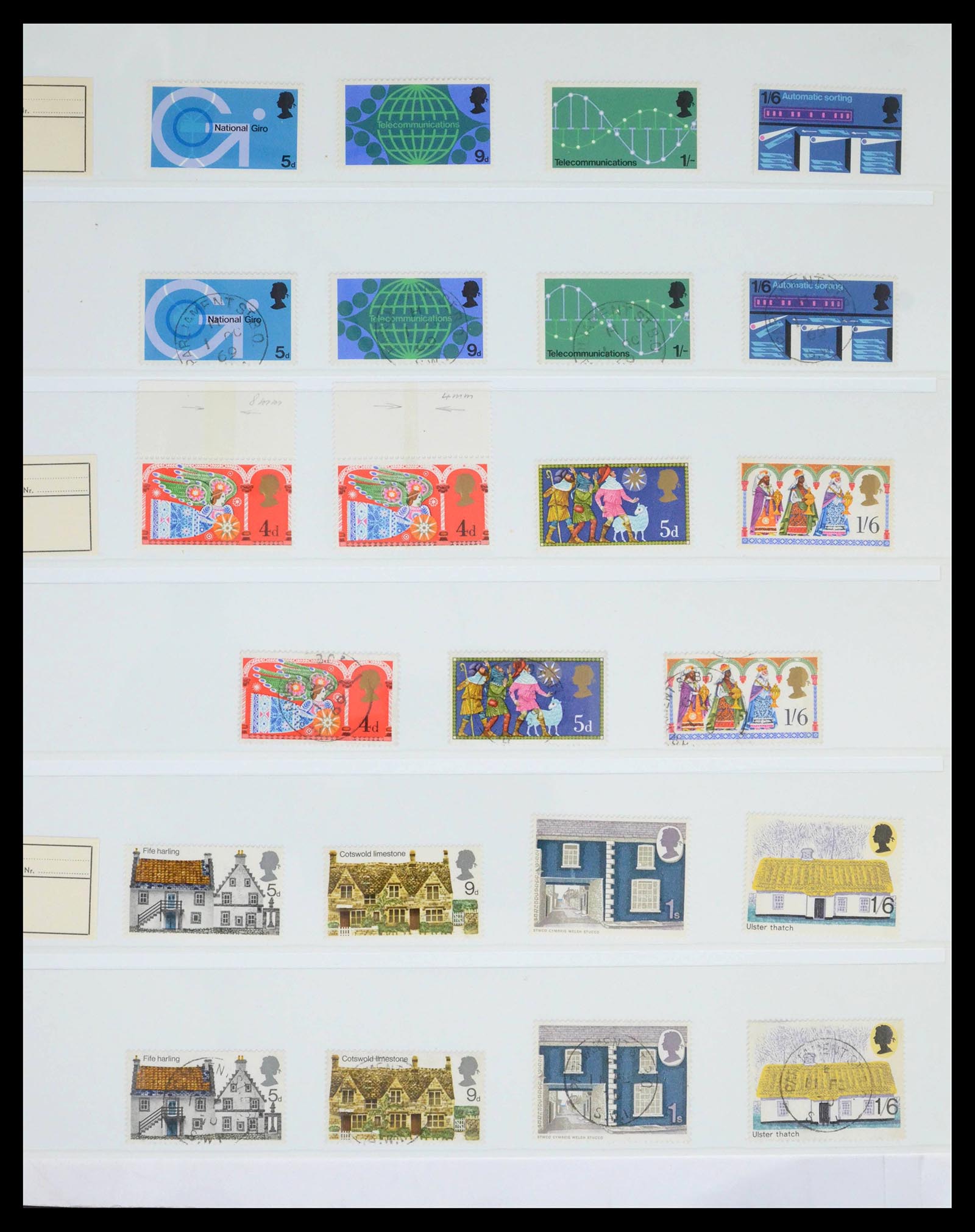 39462 0045 - Postzegelverzameling 39462 Engeland 1952-1981.