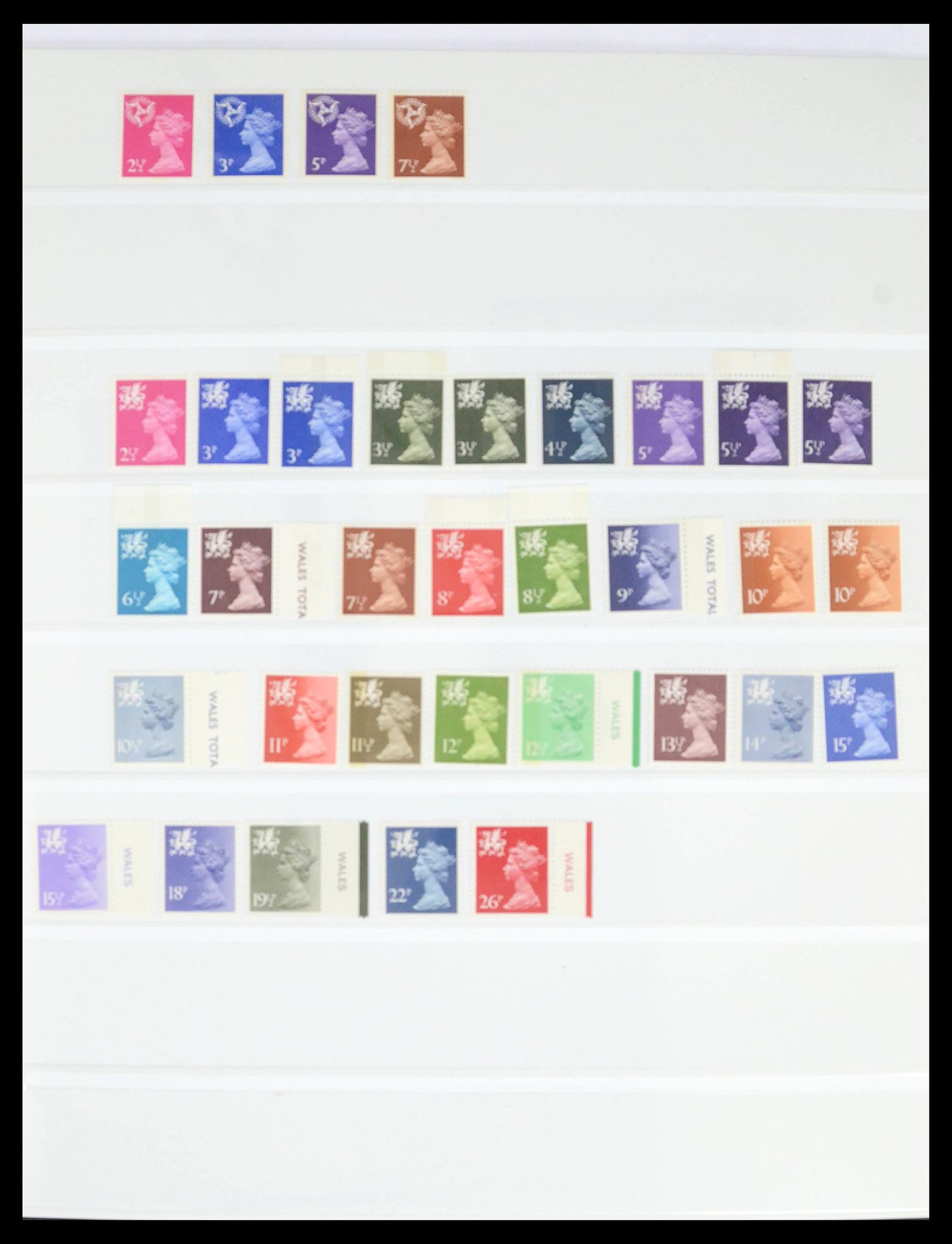 39462 0061 - Postzegelverzameling 39462 Engeland 1952-1981.