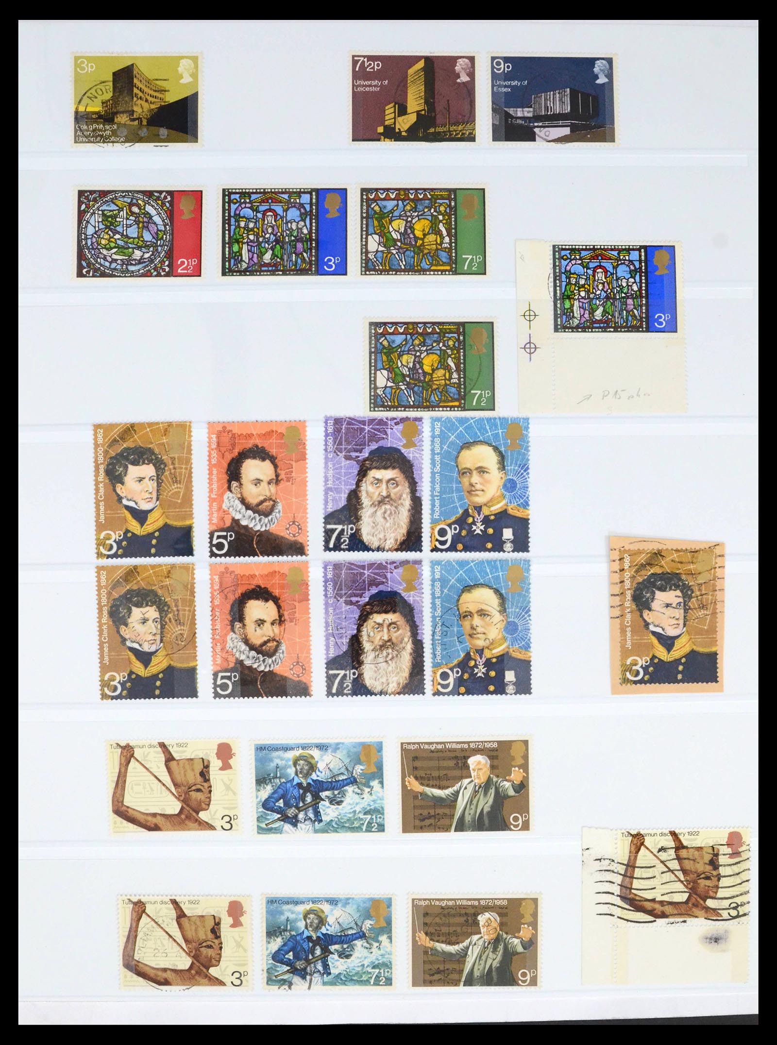 39462 0066 - Postzegelverzameling 39462 Engeland 1952-1981.
