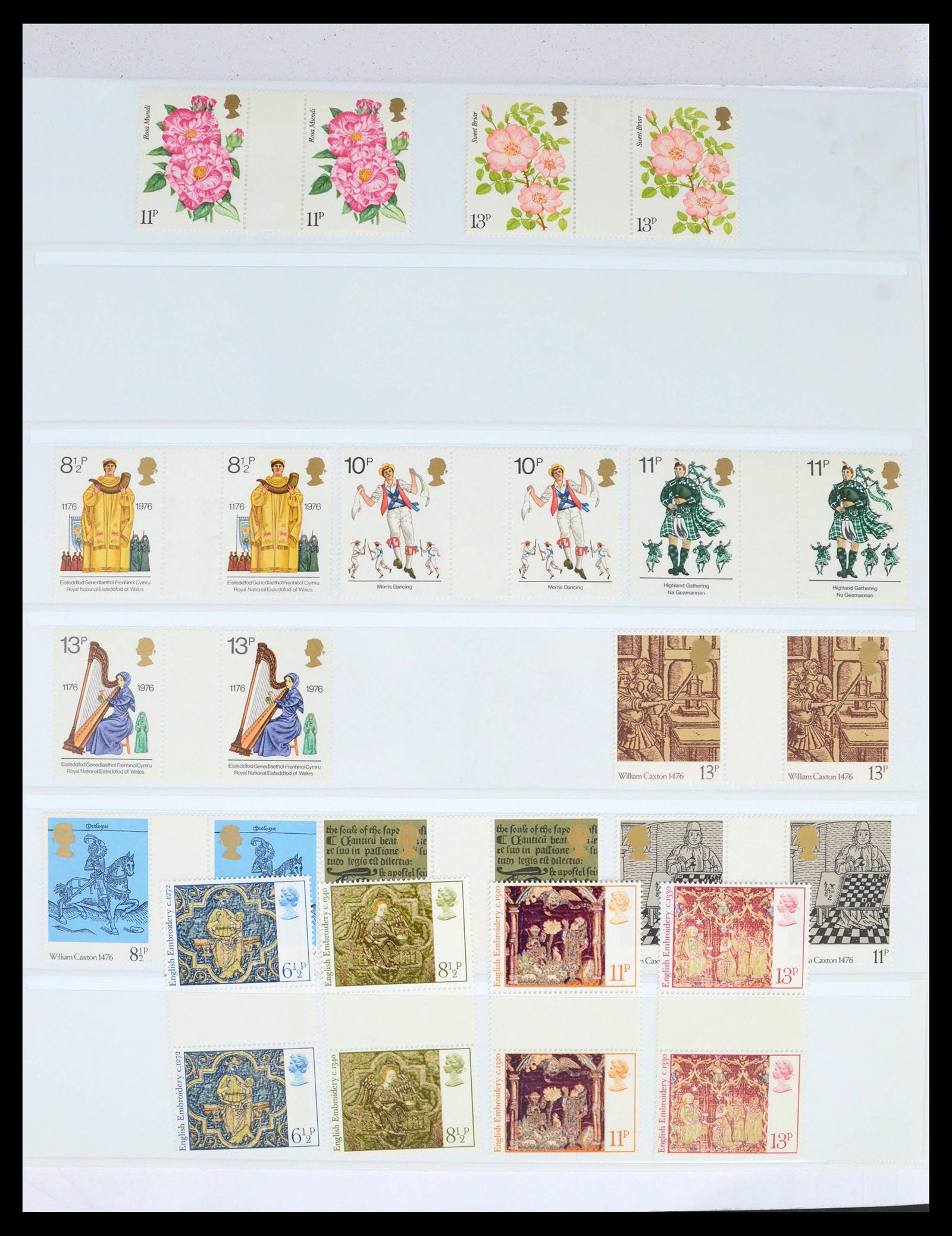 39462 0075 - Postzegelverzameling 39462 Engeland 1952-1981.