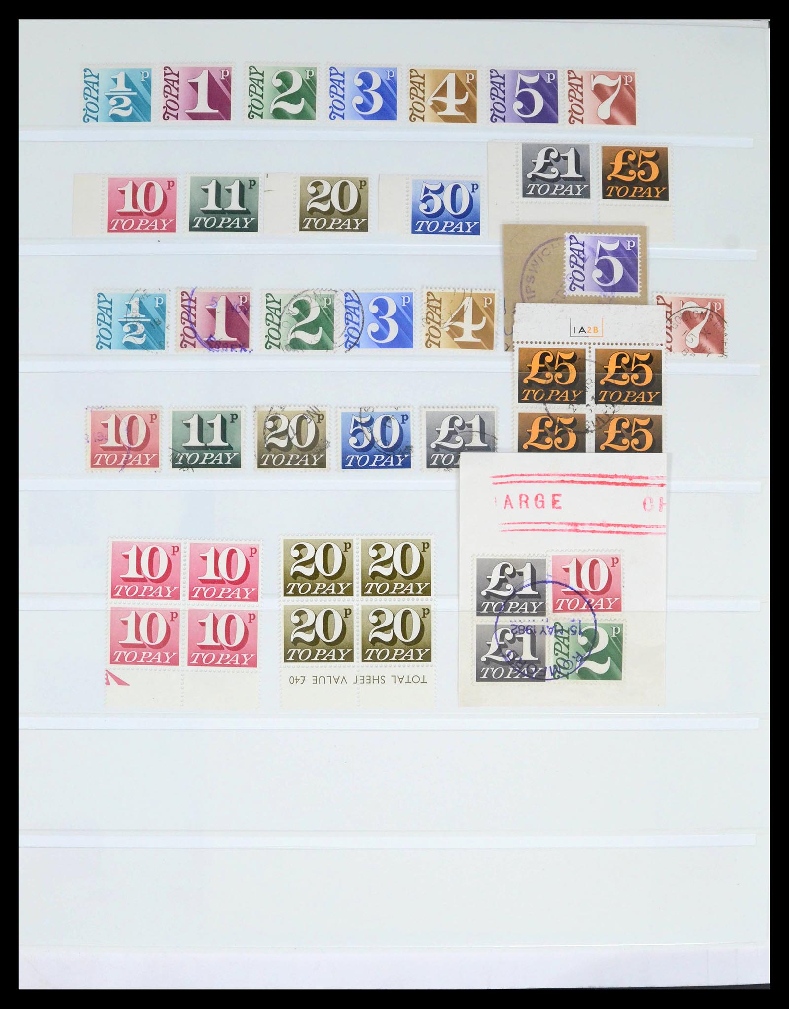 39462 0088 - Postzegelverzameling 39462 Engeland 1952-1981.