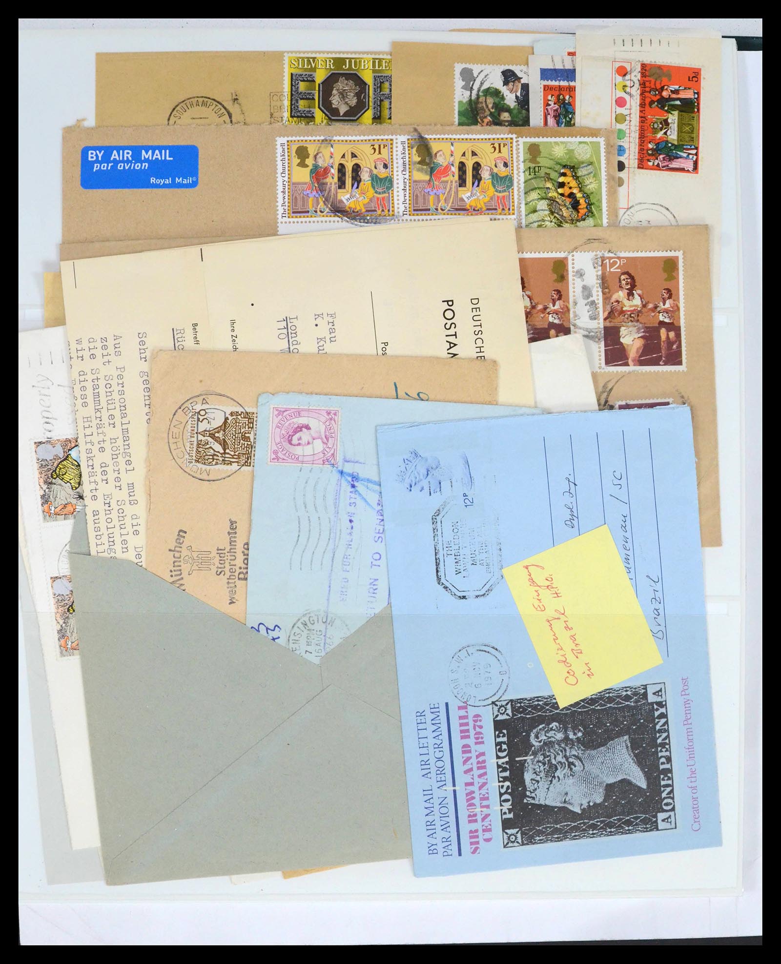 39462 0092 - Postzegelverzameling 39462 Engeland 1952-1981.