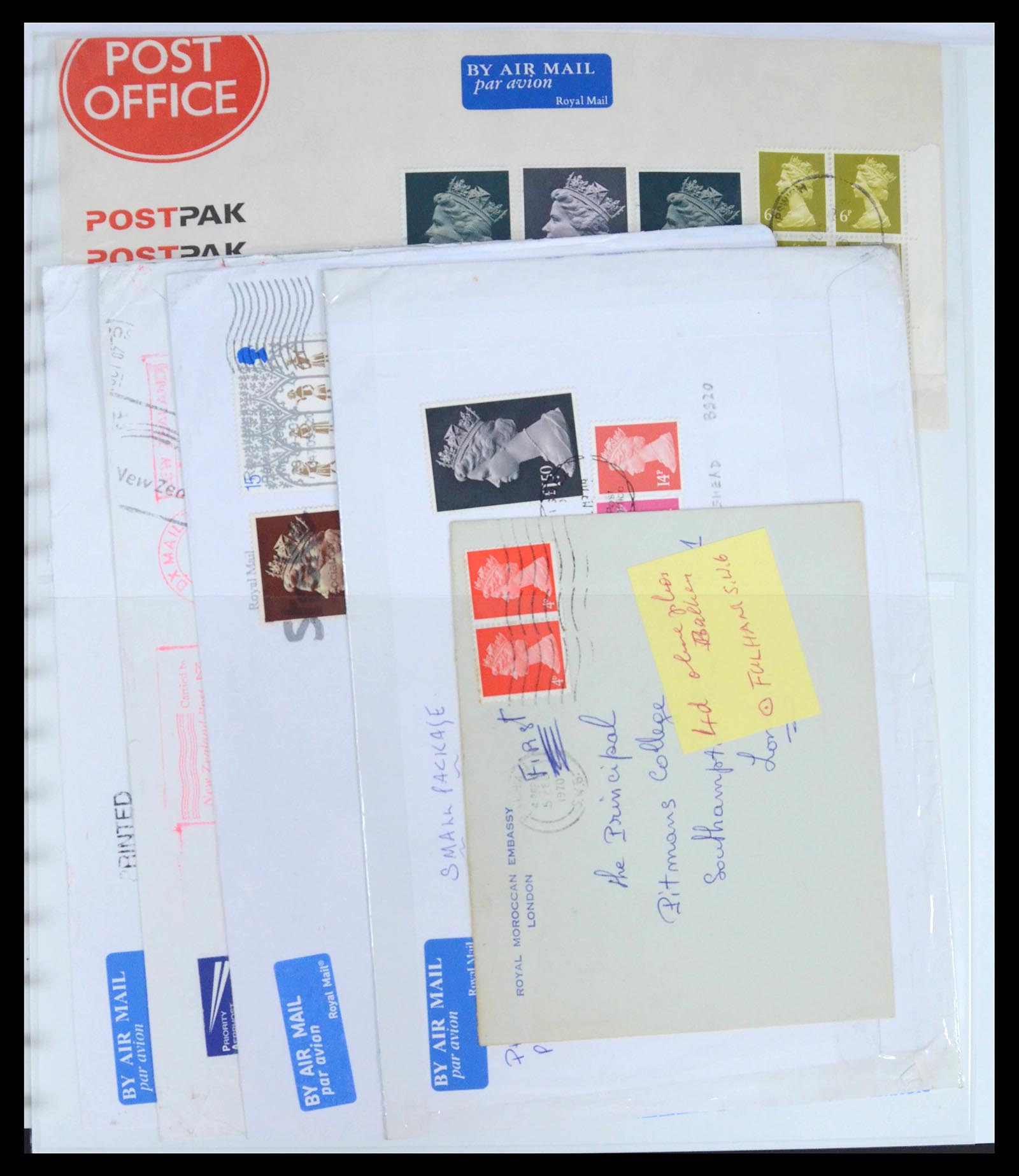 39462 0097 - Postzegelverzameling 39462 Engeland 1952-1981.