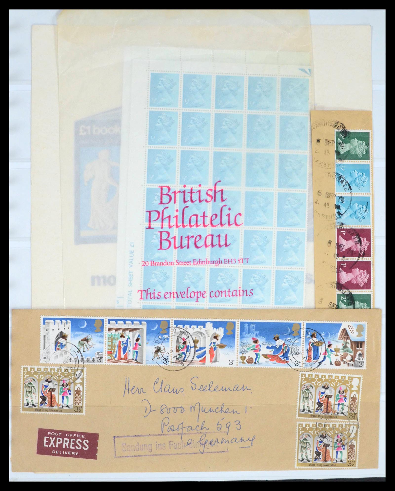 39462 0099 - Postzegelverzameling 39462 Engeland 1952-1981.