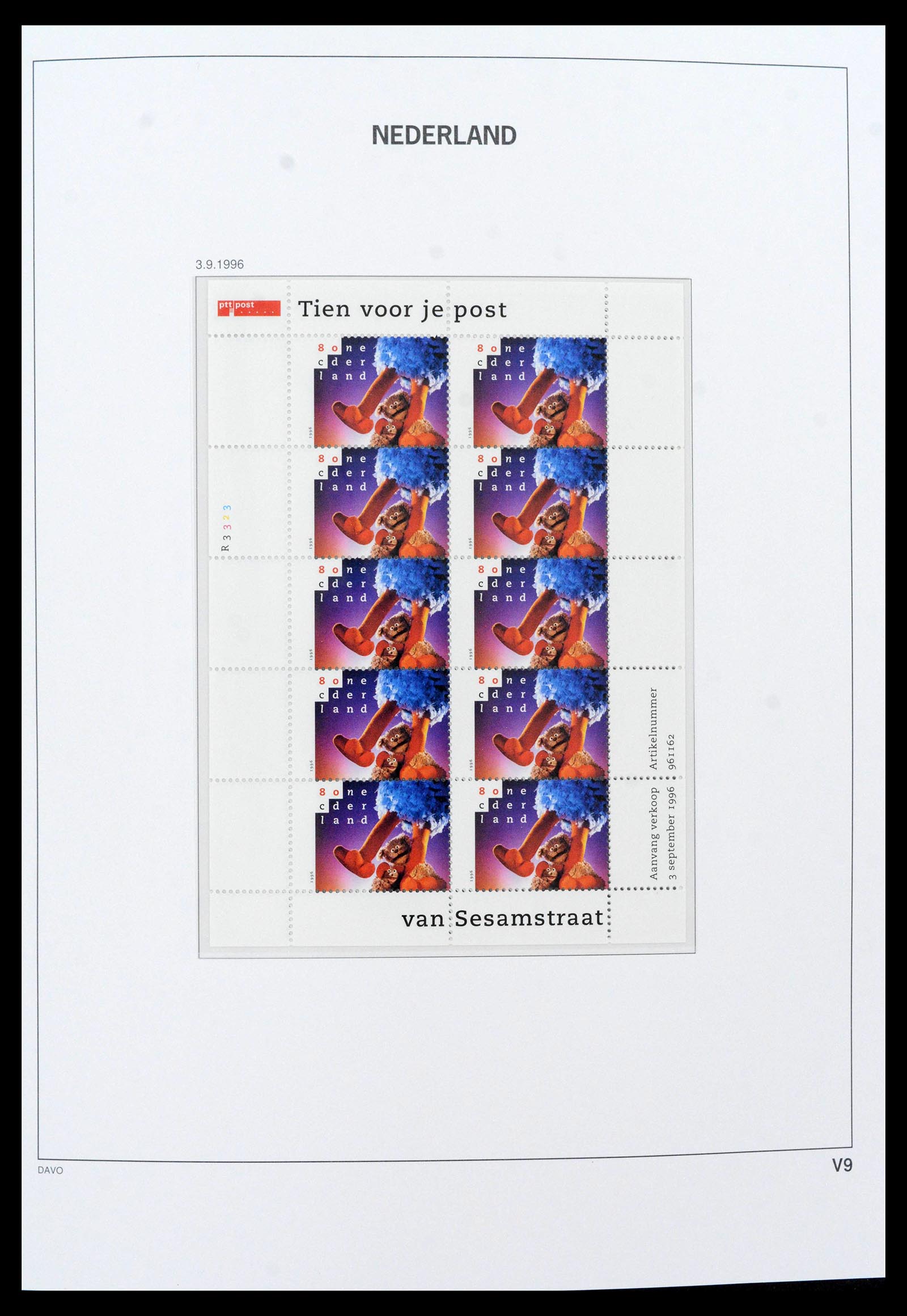 39468 0009 - Postzegelverzameling 39468 Nederland velletjes 1993-2023!!